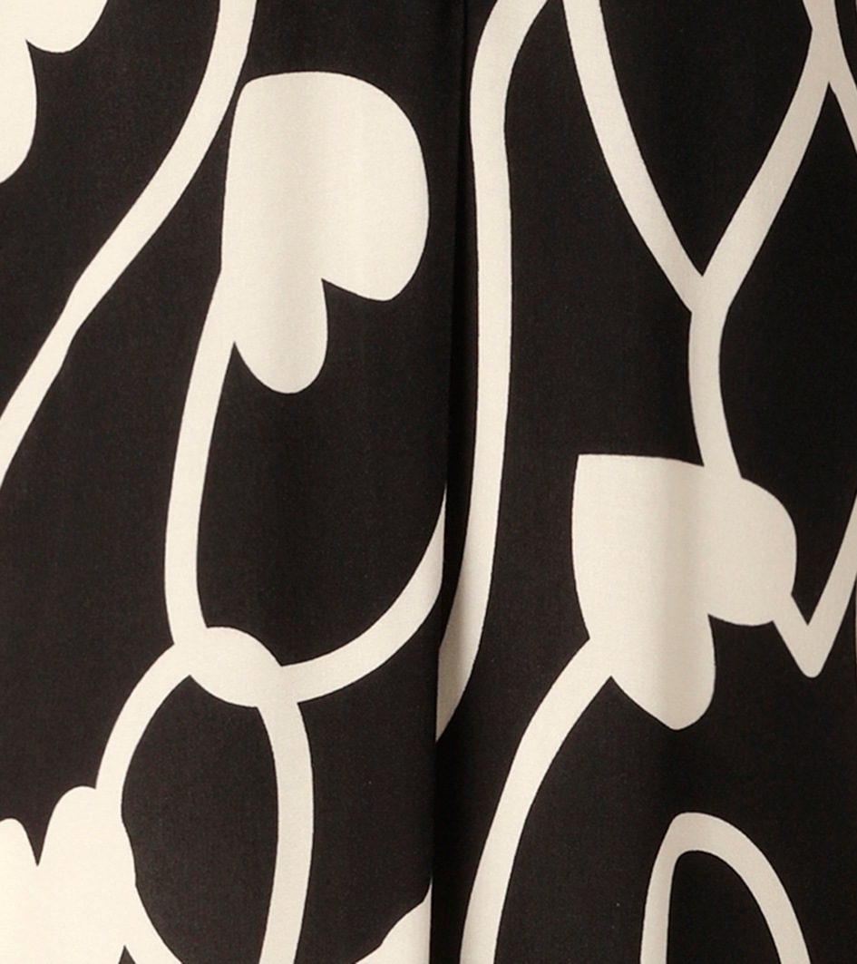 Aniston CASUAL Robe d'été mit Herzen im grafischen Druck und Bordüre am Saum - NEUE KOLLEKTION