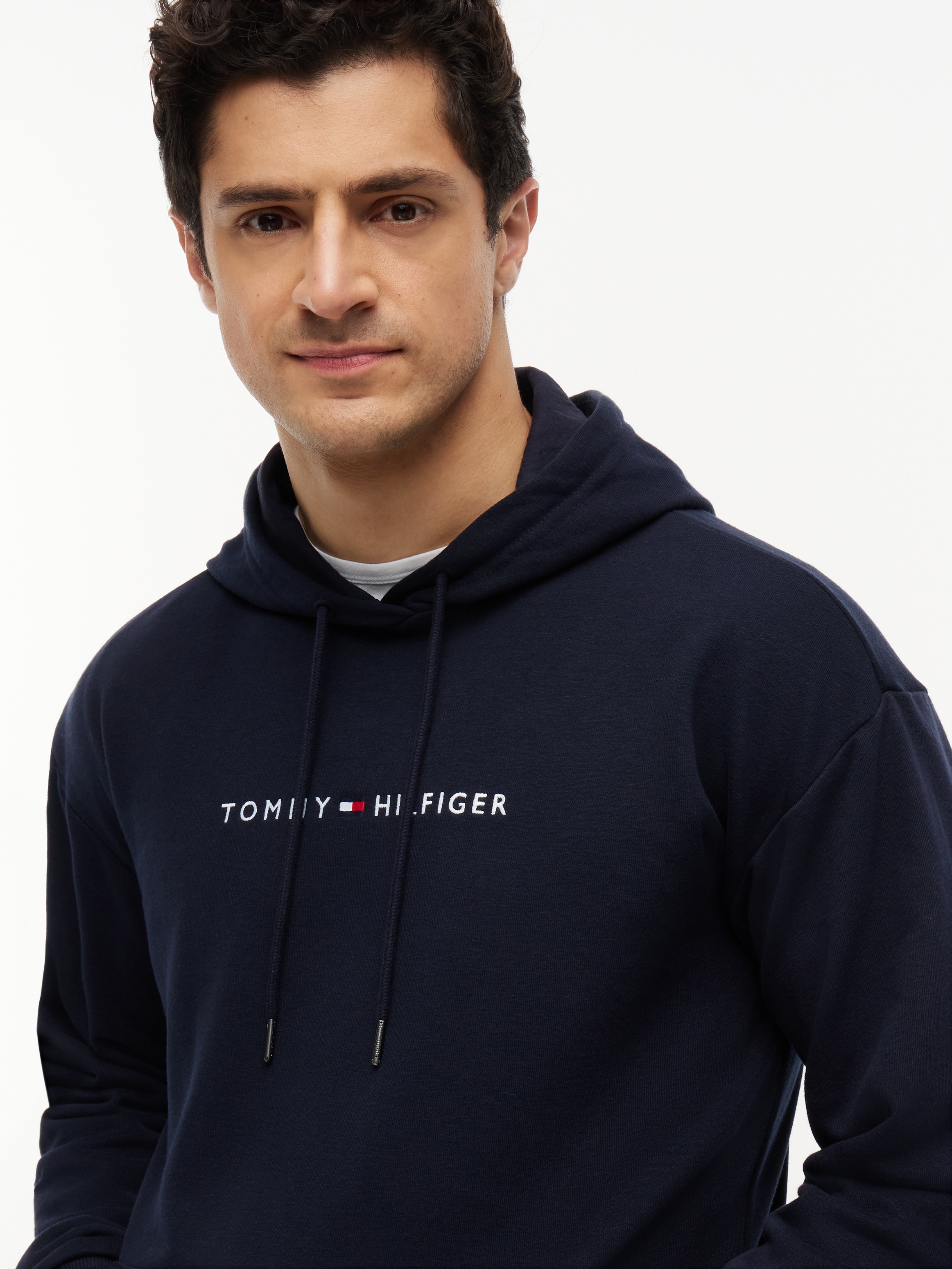 Tommy Hilfiger Underwear Hoodie , avec broderie, coupe Regular Fit, avec poche kangourou, design décontracté
