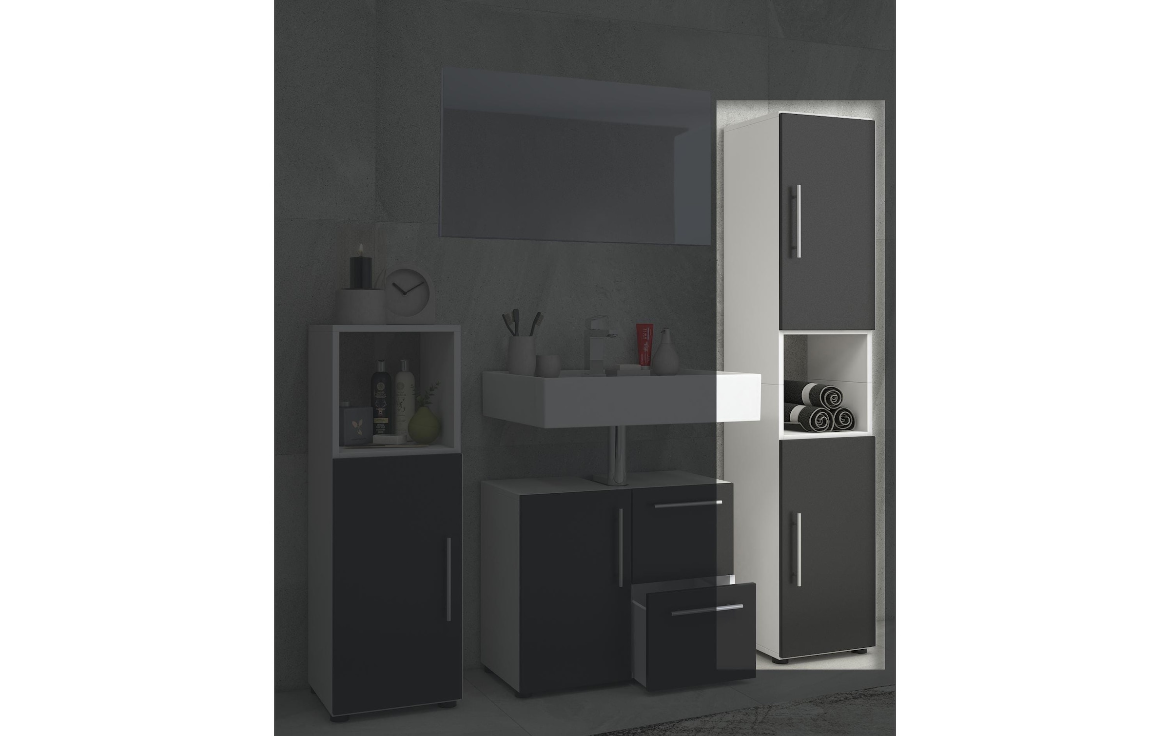 VCM Étagère de salle de bain