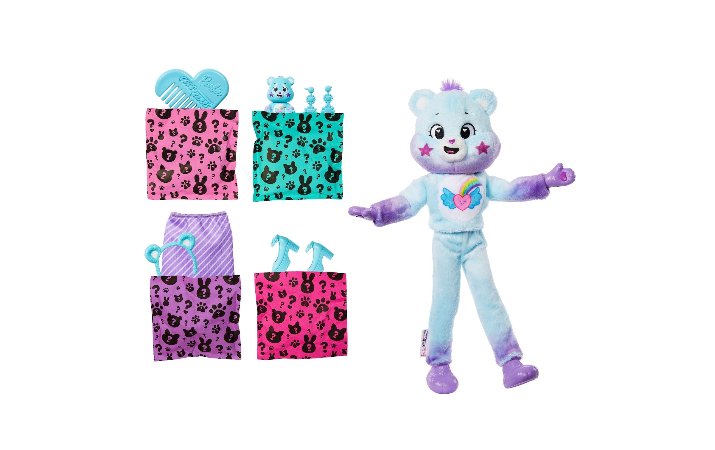 Barbie Anziehpuppe »Cutie Reveal x Care Bears Dream Bright Bear assortiert«