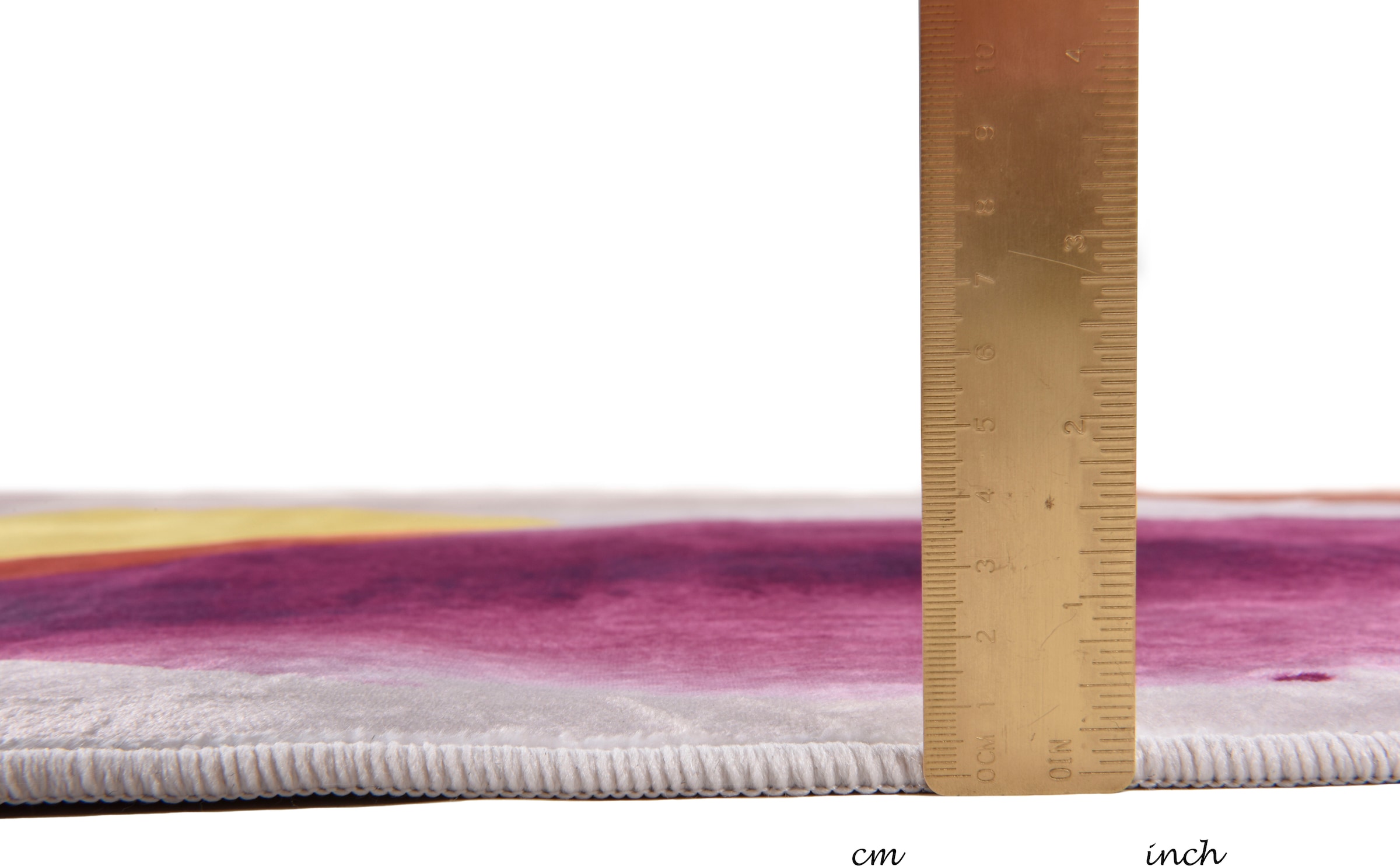 TOM TAILOR HOME Teppich »Shapes - THREE« rechteckig 5 mm Höhe Kurzflor, bedruckt, modernes Design