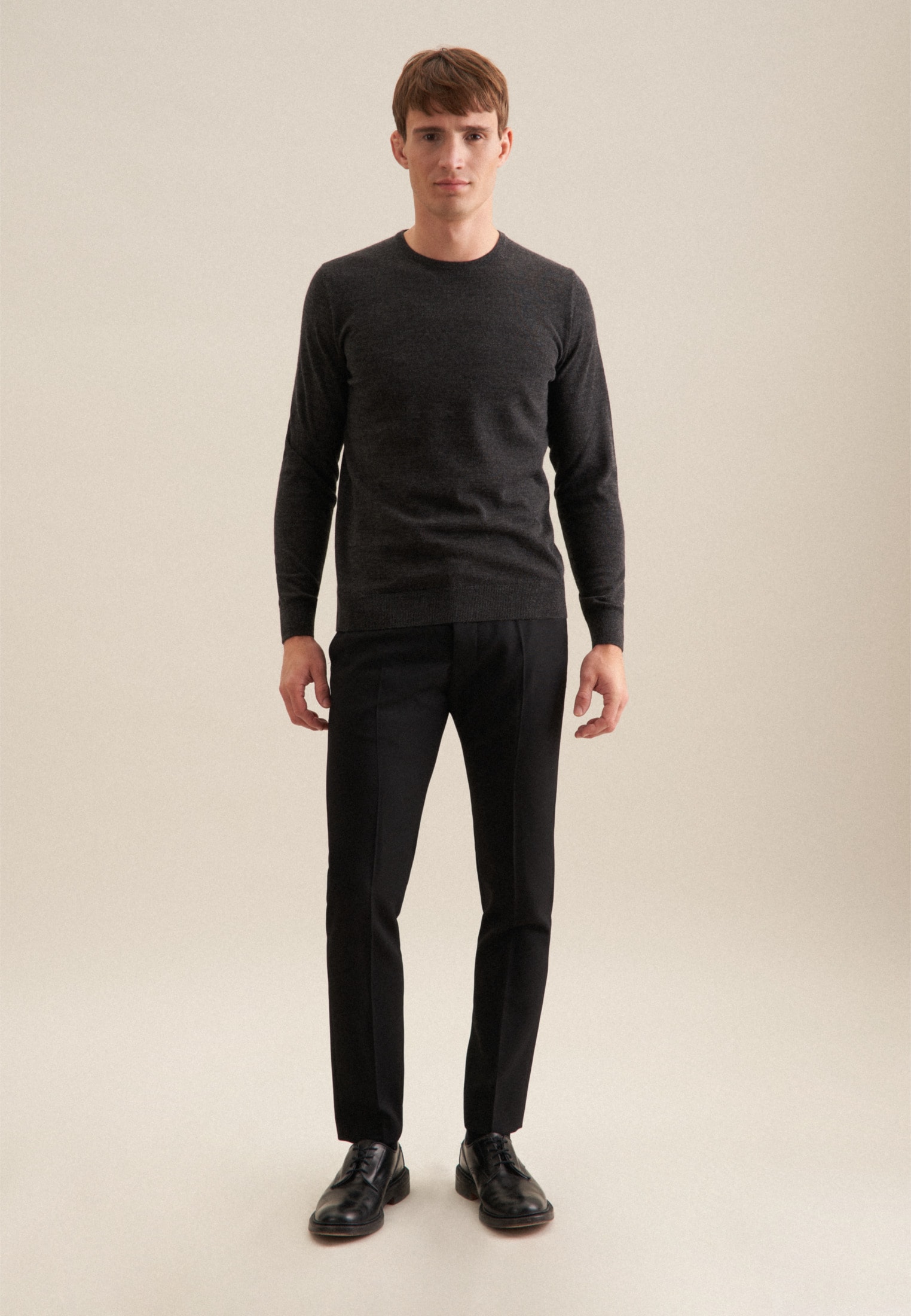 seidensticker Pullunder Rundhals Uni