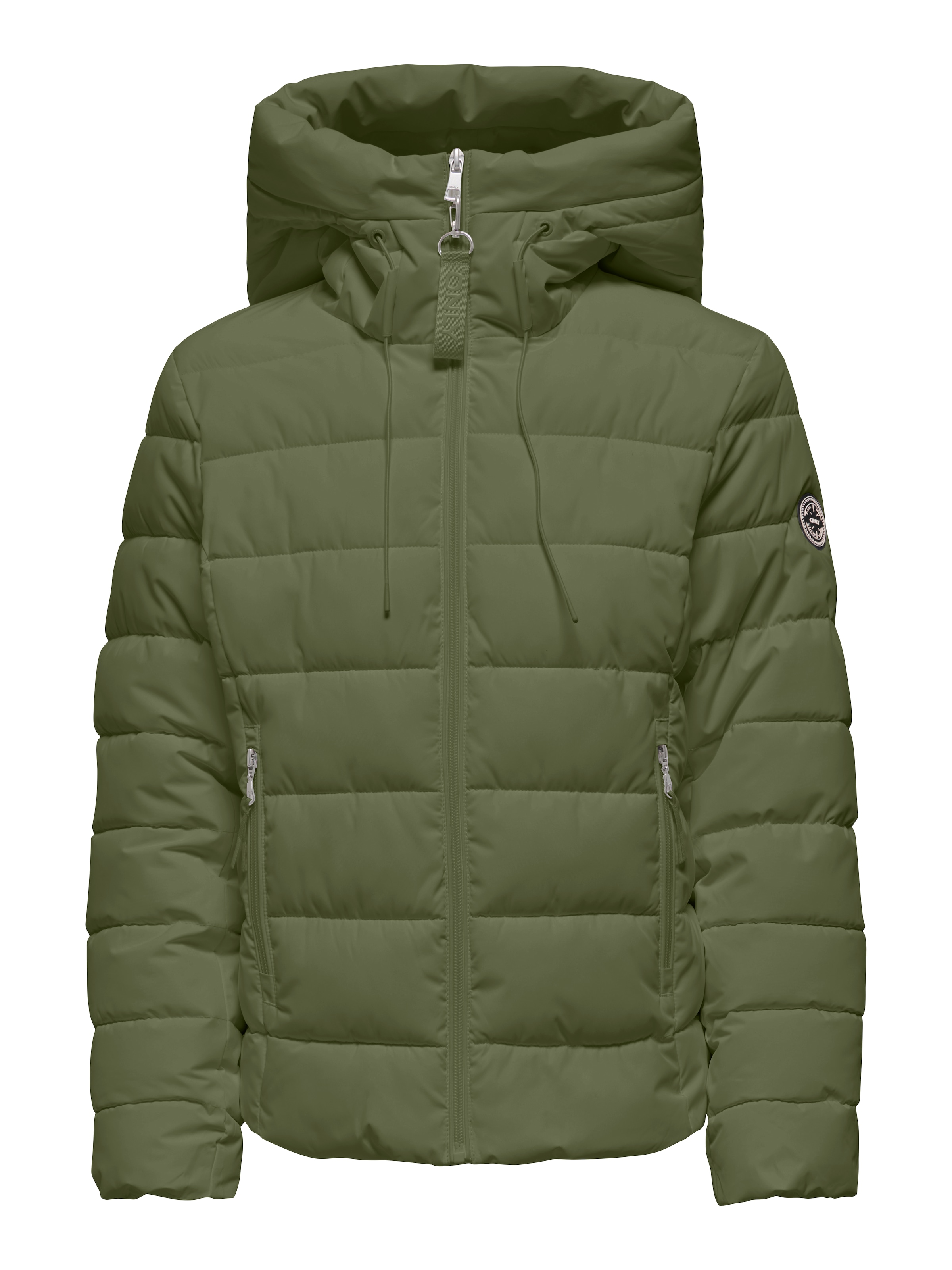 ONLY Steppjacke »ONLDOYLE PUFFER JACKET CC OTW« mit Kapuze Kunstfaser