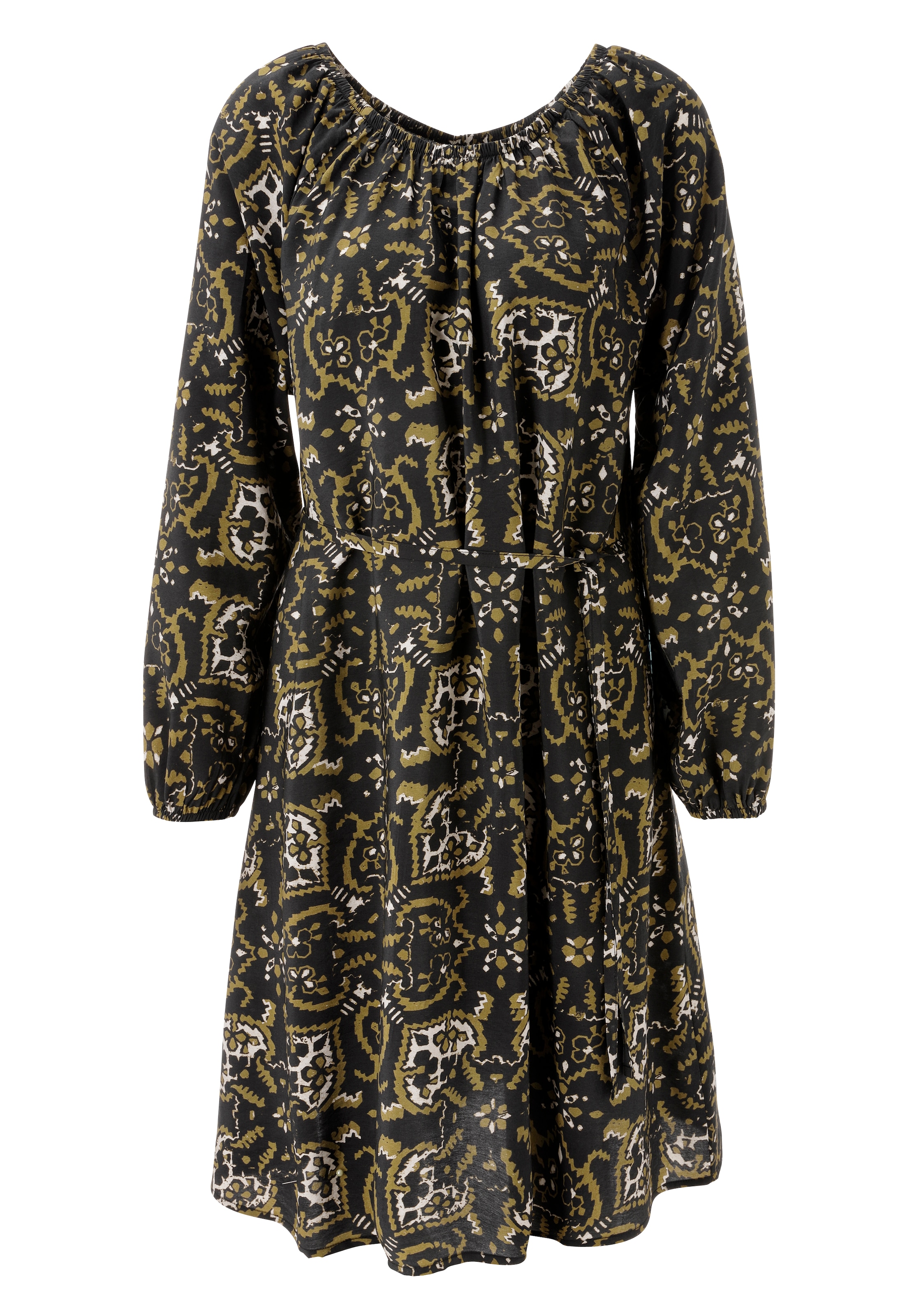 Aniston SELECTED Robe chemisier 2 tlg. Avec élastique au niveau de l'encolure - NOUVELLE COLLECTION