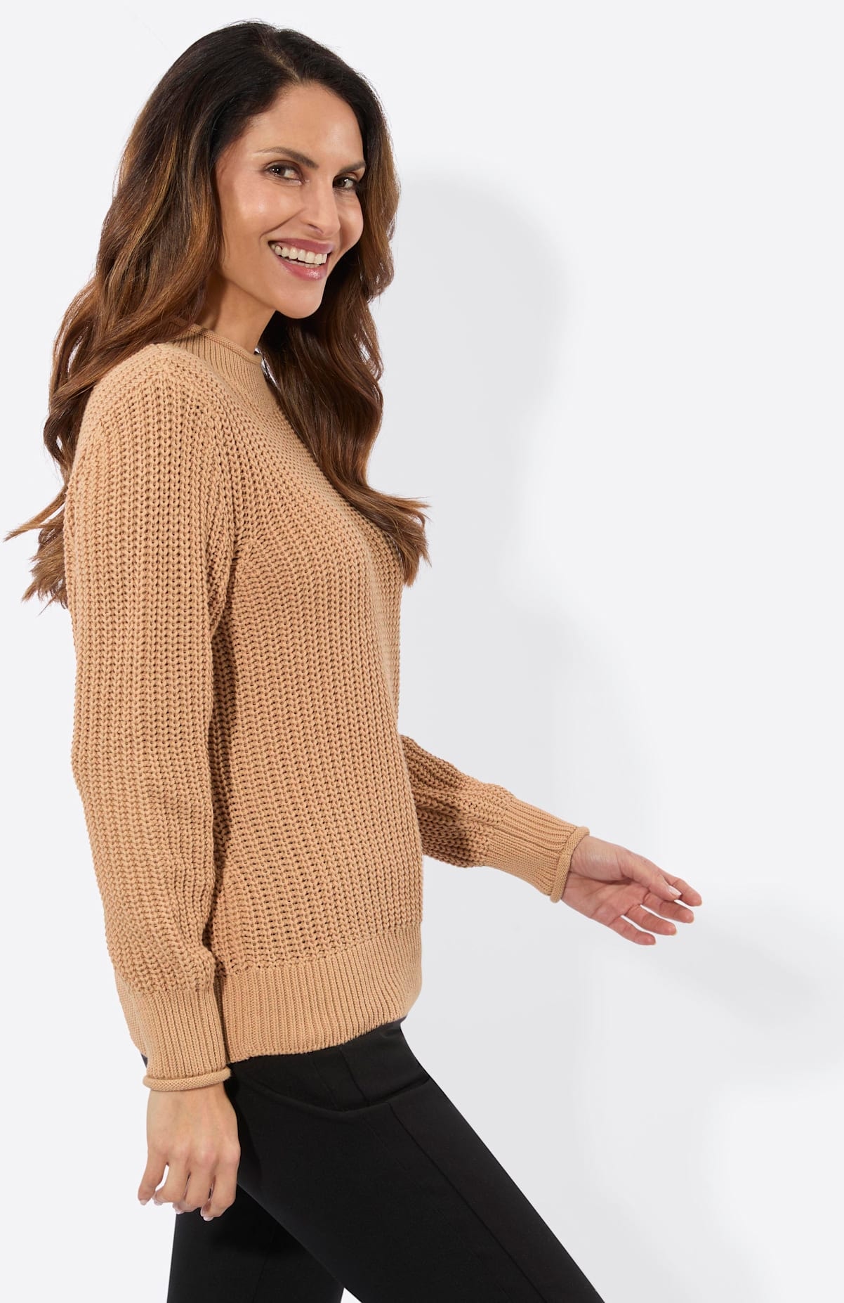 Inspirationen Pull à col montant »Stehkragen-Pullover«