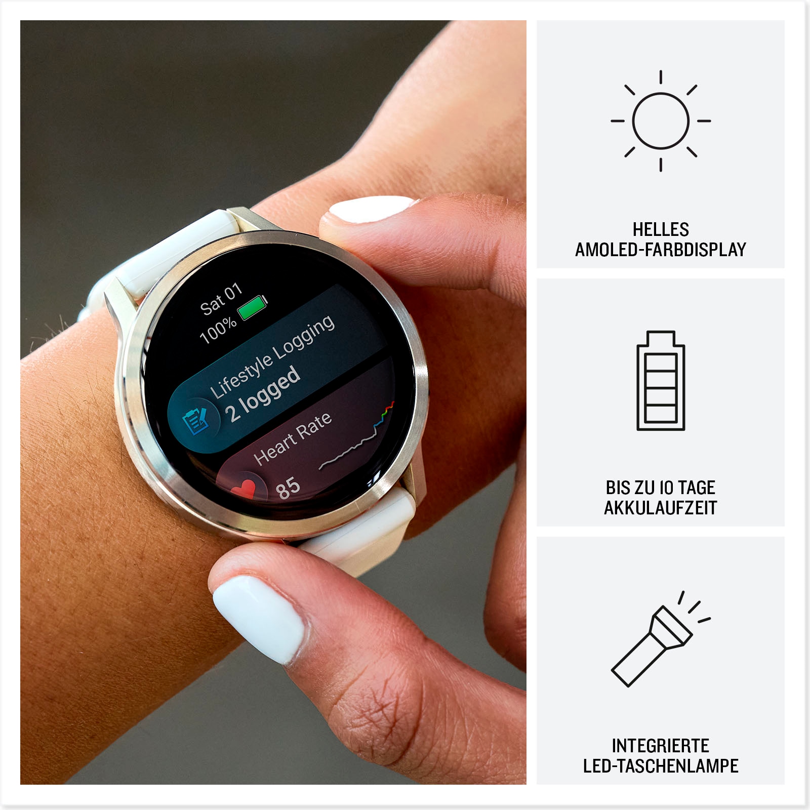 Garmin Smartwatch »Venu 4«(41/ 1,2 ″) Garmin