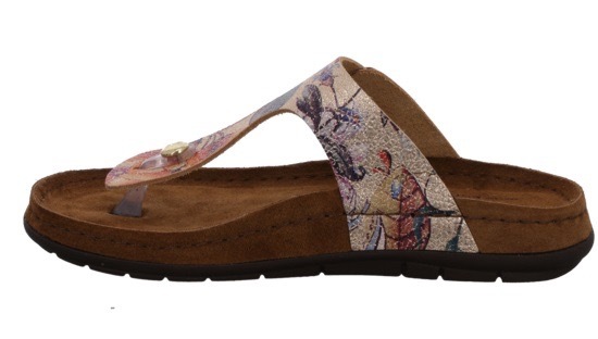 Rohde Zehentrenner »Rodigo-D«  , Keilabsatz, Sommerschuh, Schlappen mit Memory Funktion