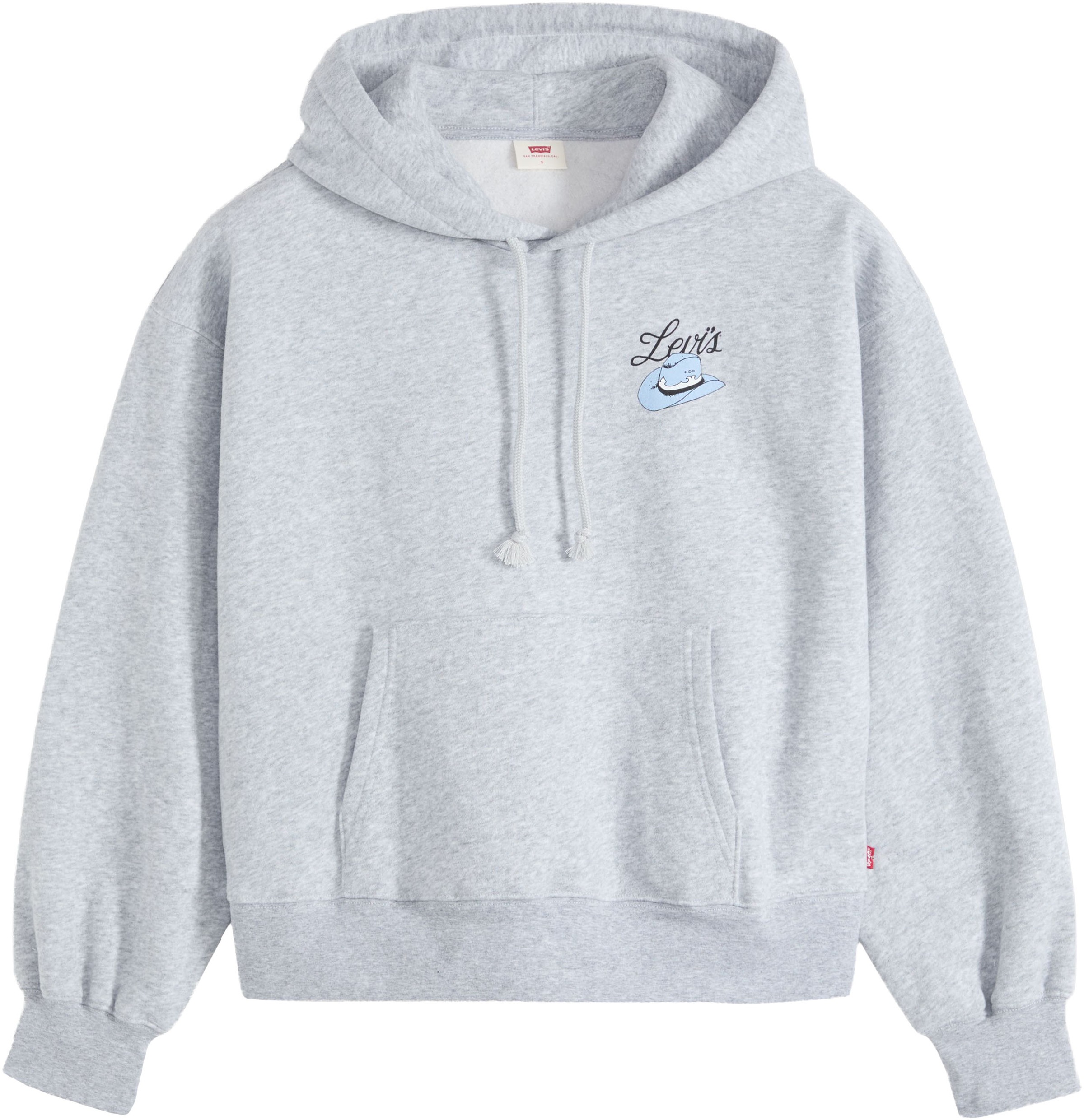 Levi's® Hoodie »GR EVERYDAY HOODIE 2.0«, Couvrant la taille, coupe cintrée
