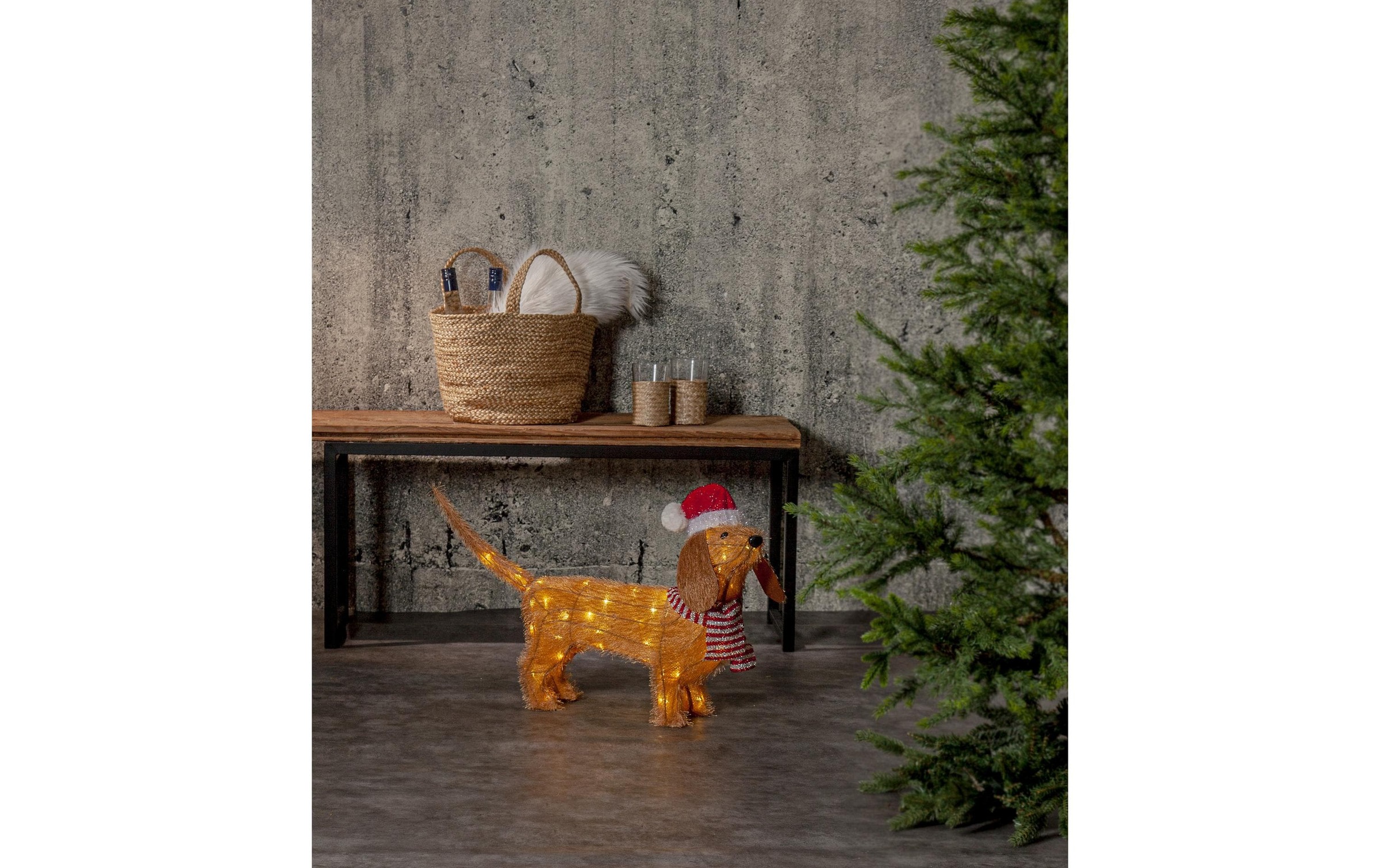 Parforce Traditional Hunting LED Dekofigur »Tecidy« Warmweiss