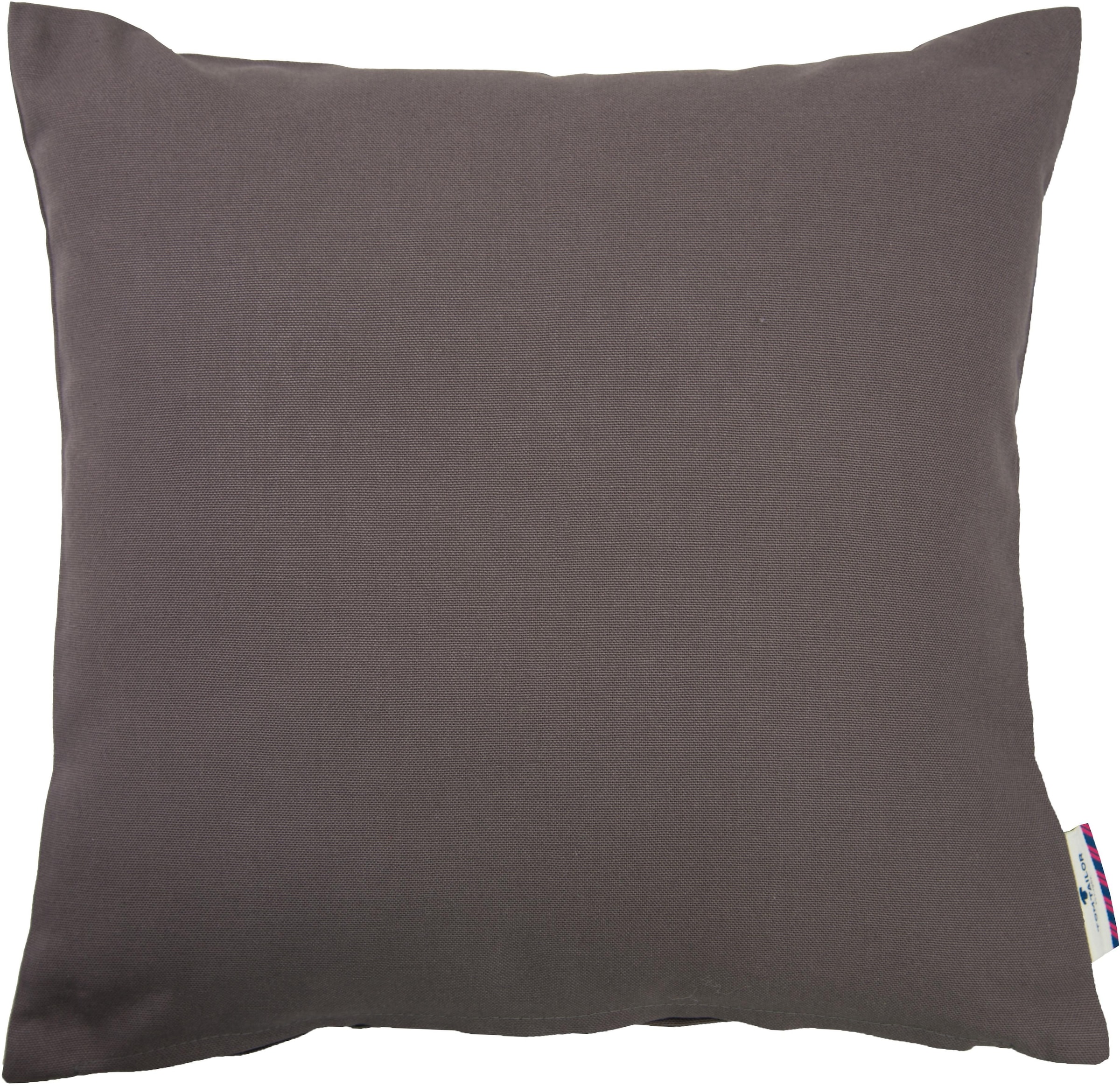 TOM TAILOR HOME »Dove« unifarben, Kissenhüllen ohne Füllung, 2er Pack