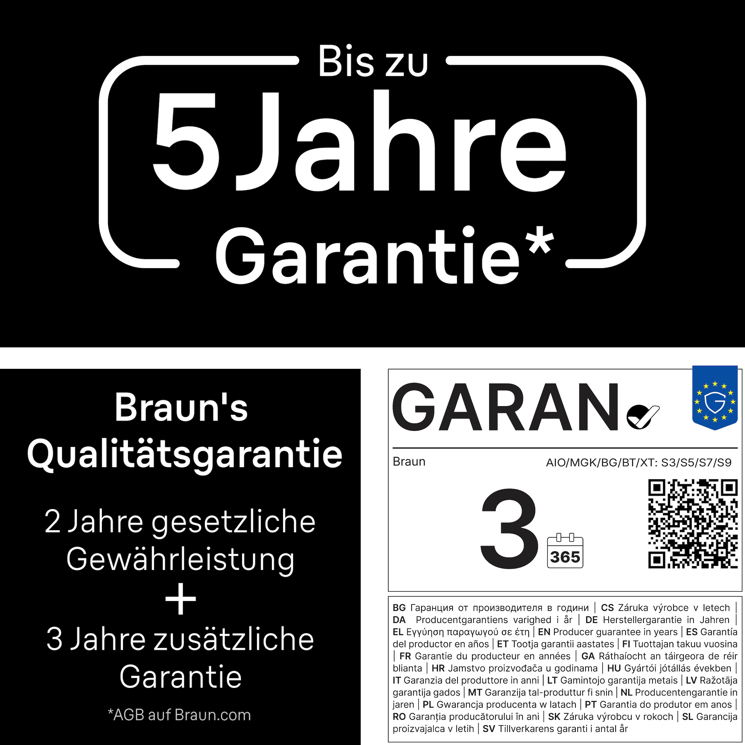 Braun Haarschneider »Braun All-in-One Series 7, 11-in-1 Groomingset« 120 Min Akku, SkinGuard-Technologie, AquaGrip für Unterwassernutzung