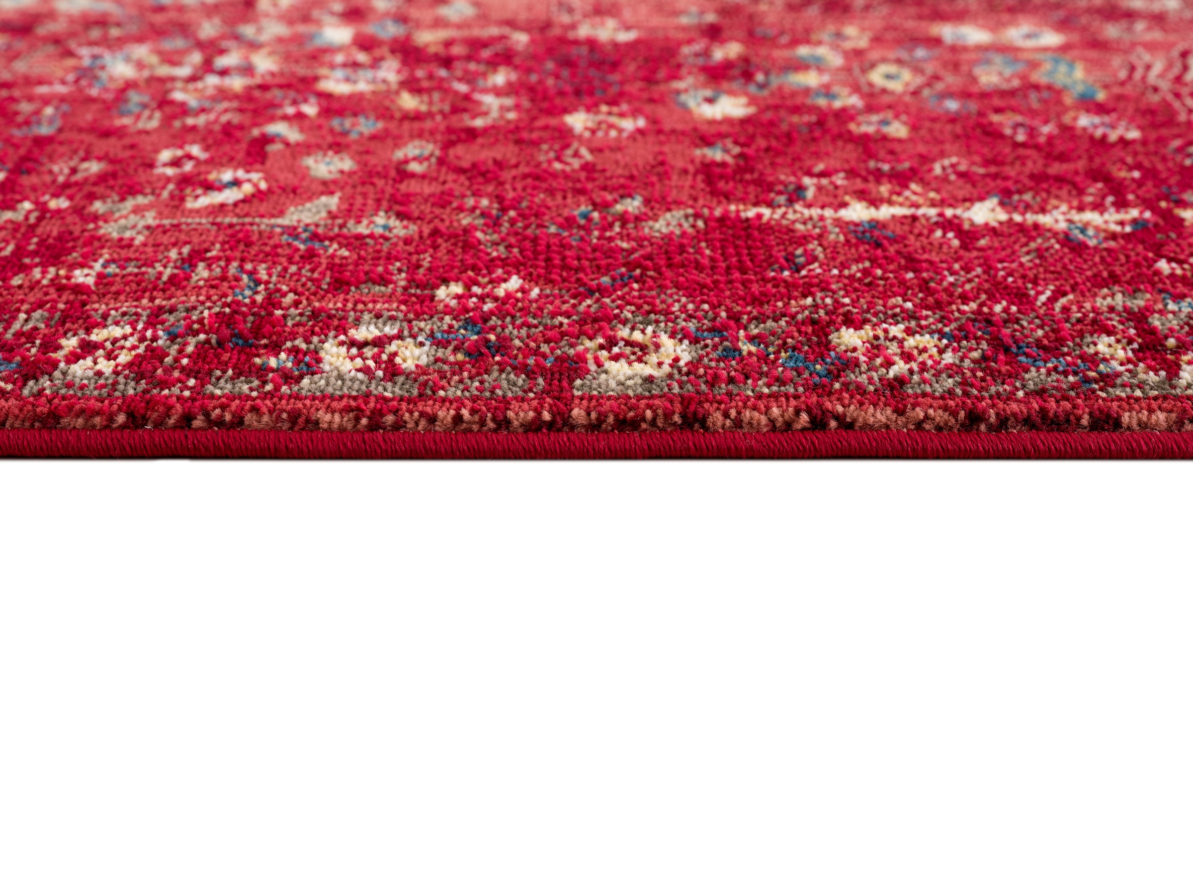 GOODproduct Chemin de table »Clovis« Rectangulaire 11 mm Höhe Teppich im Orient-Design, mit Bordüre, Vintage