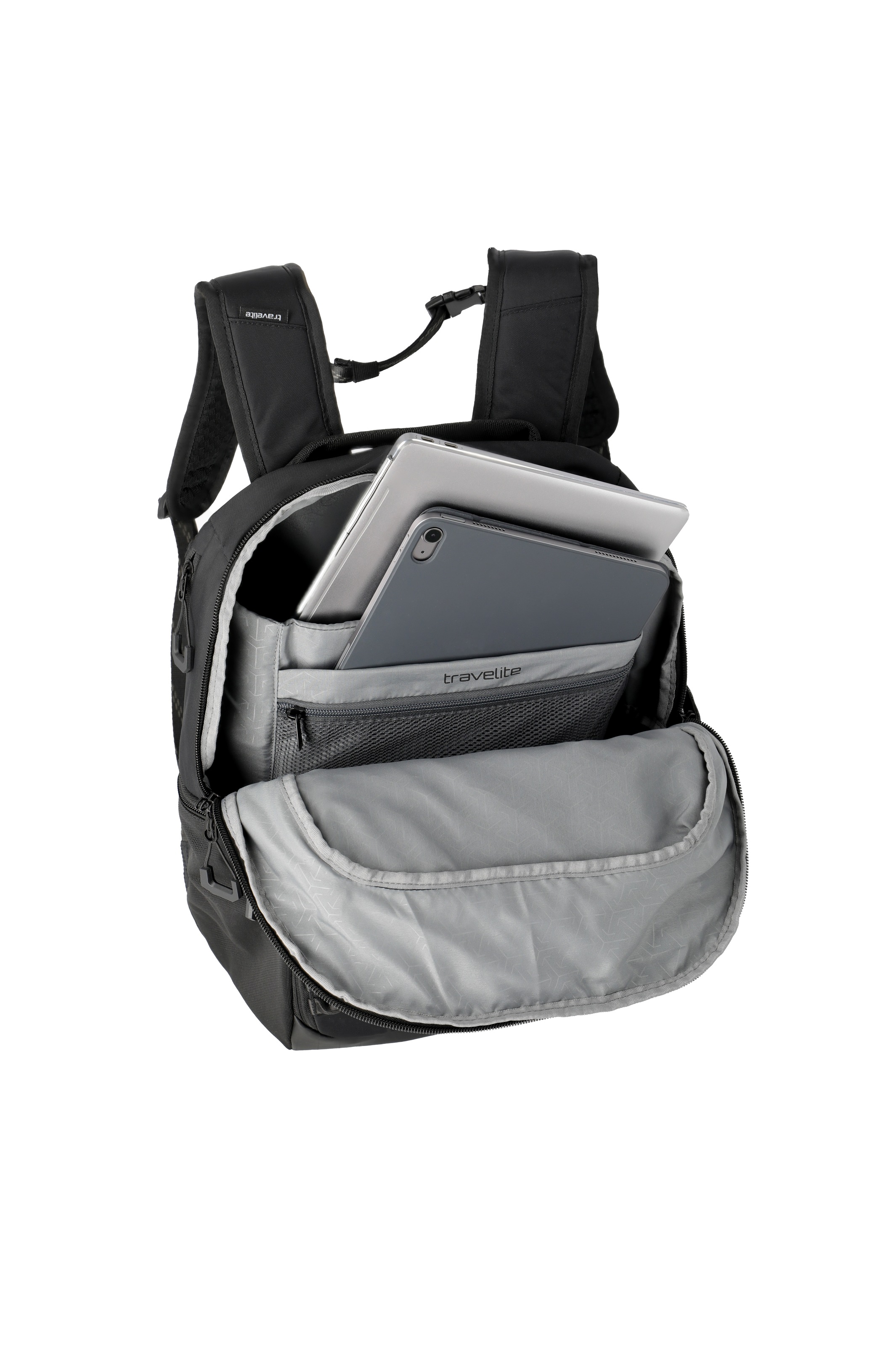 travelite Reisetasche »VENTURE LINE Rucksack mit Laptopfach« Travelrucksack, Businessrucksack mit Aufsteckfunktion und Laptopfach