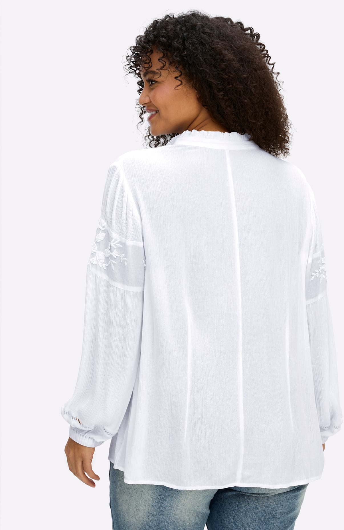 sheego by Joe Browns Blouse à manches longues