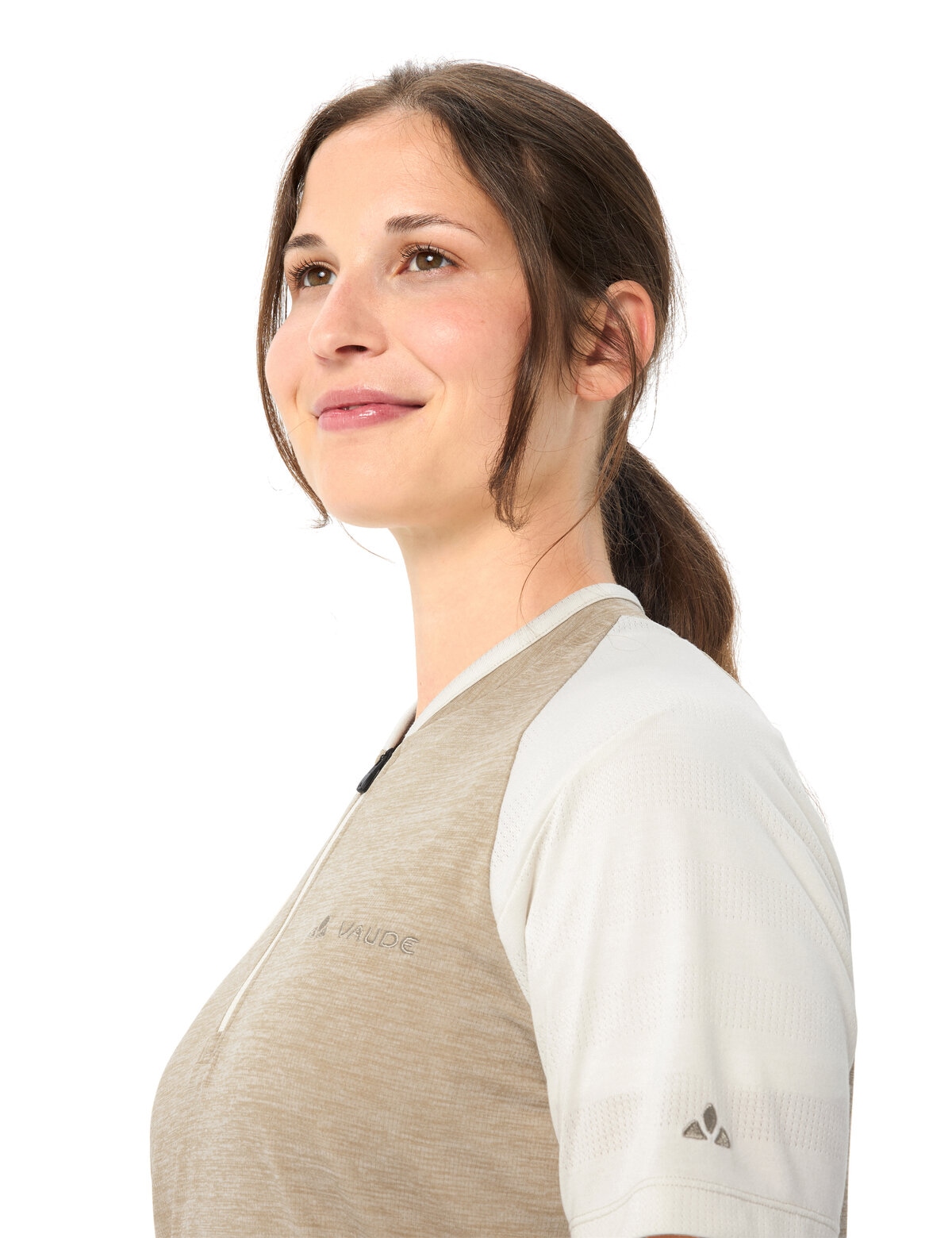 VAUDE T-shirt fonctionnel »Women's Tamaro HZ Shirt IV« Kurzarm, sportlicher Stil, für Radsport und Outdoor-Aktivitäten