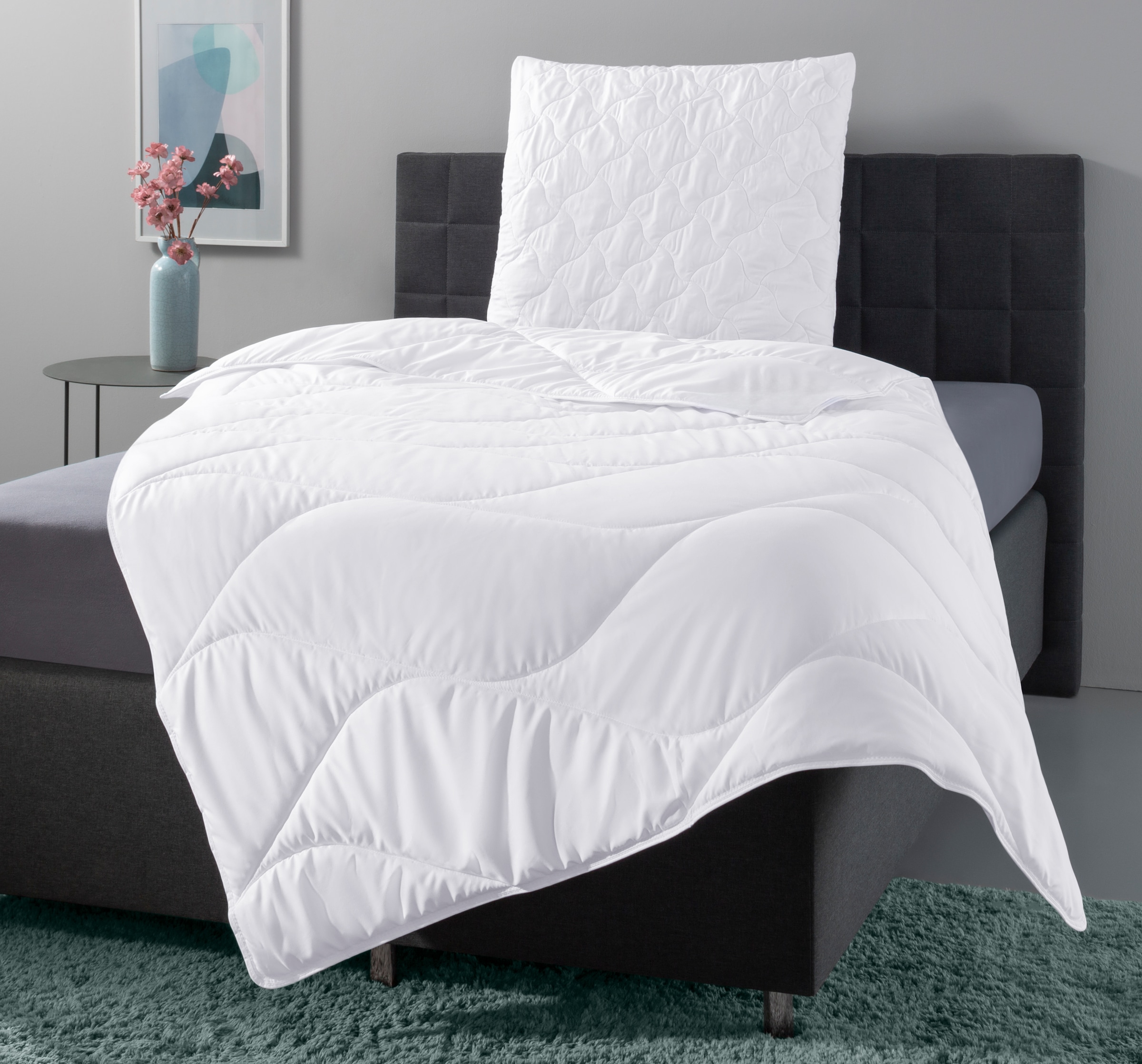 GOODproduct Couette microfibre »Fantasy« leicht Füllung aus recycelten Polyester 1 cuis tlg. Bettdecken, in 3 Bezugsqualitäten für Sommer, Winter,