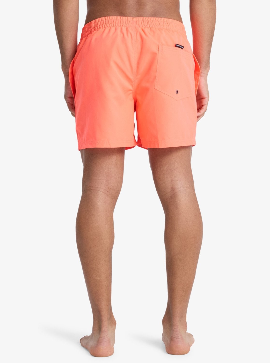 Quiksilver Short de bain »EVERYDAY VOLLEY 15« apparence unie, avec détails contrastés, coupe droite