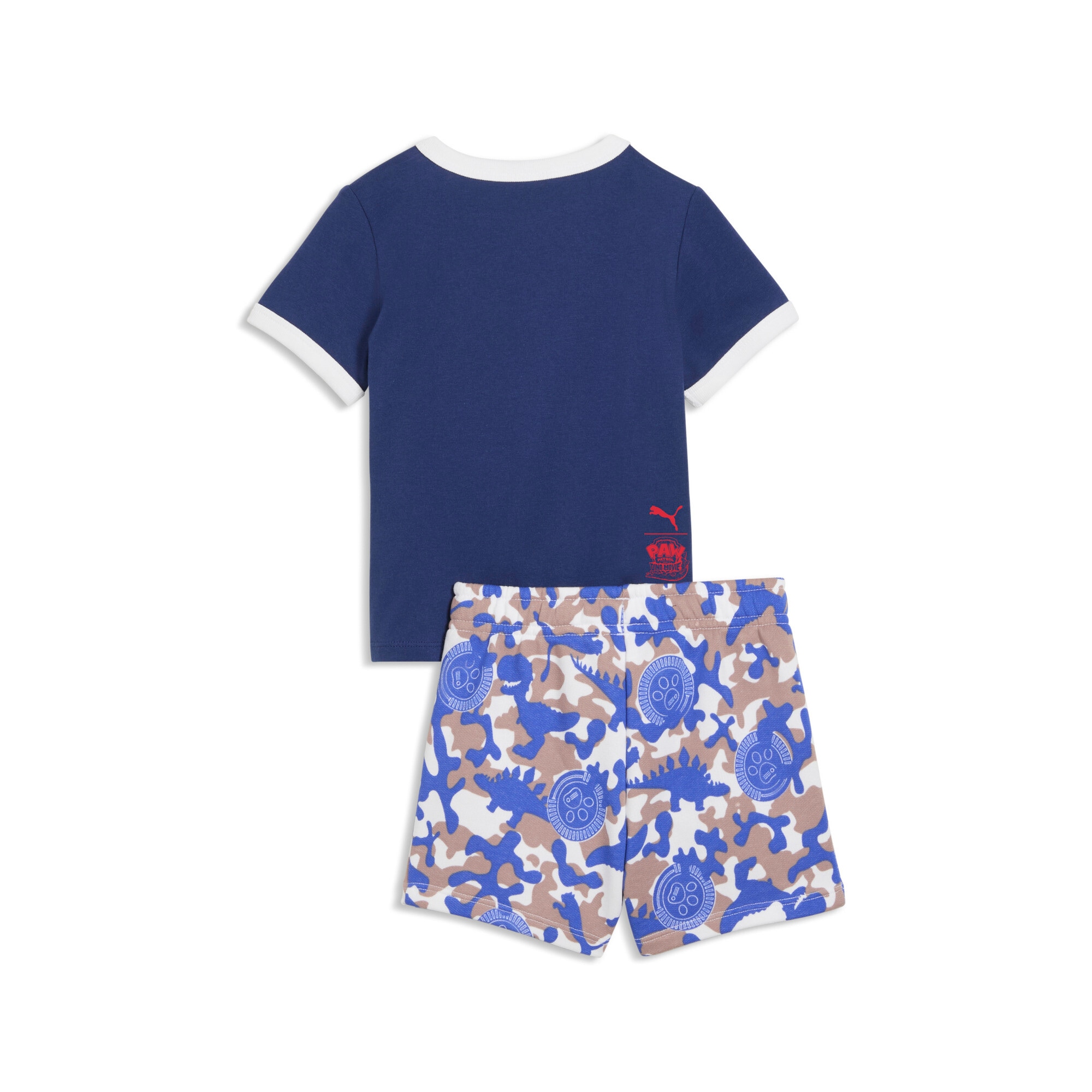 PUMA Combinaison d'entraînement »X PAW PATROL MINICATS TEE AND SHORTS SET INF« 2 ensemble deux pièces, coupe régulière, sans capuche