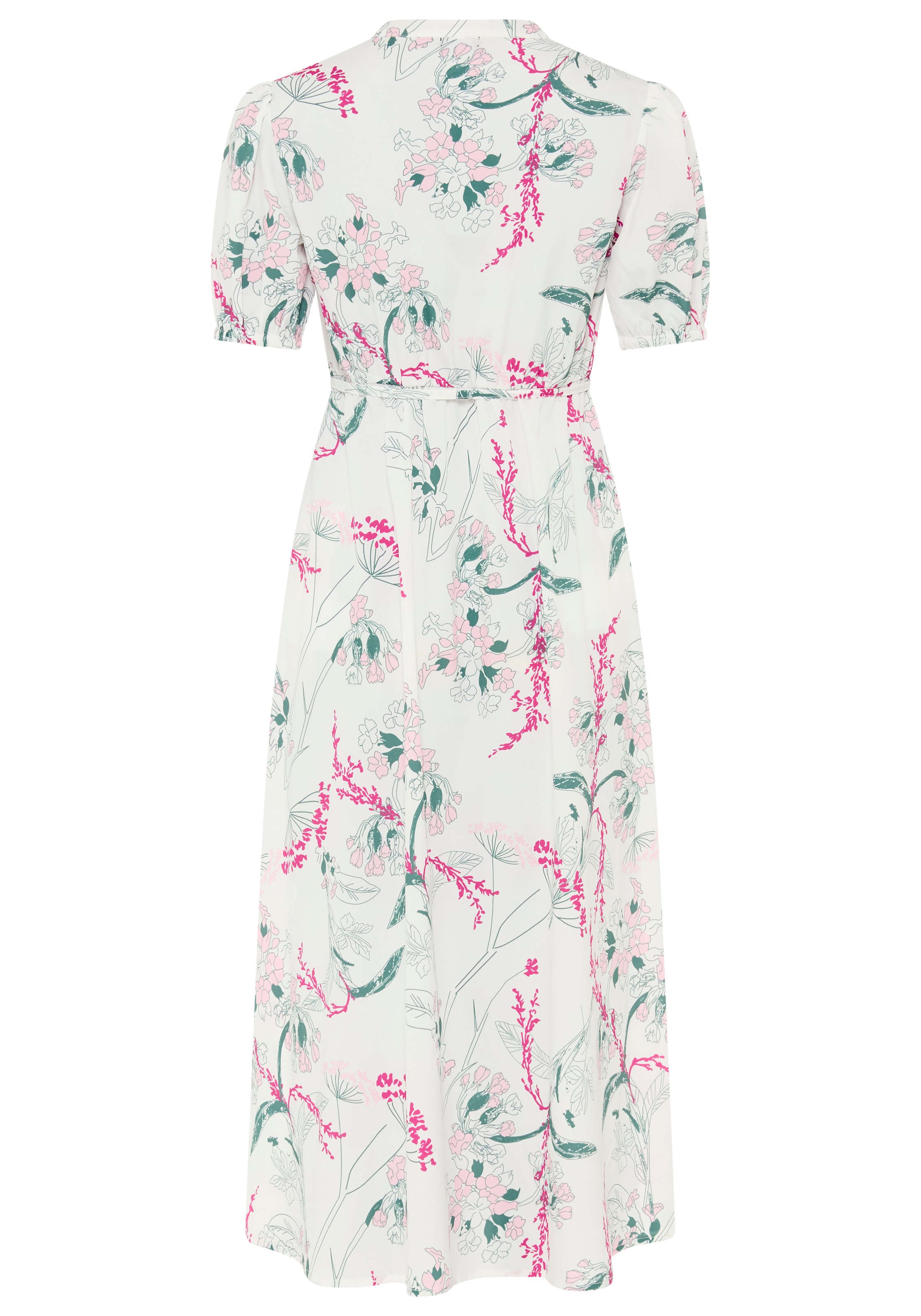 Laura Scott Robe chemisier femininer Stil, für vielseitige Anlässe, aus Polyester