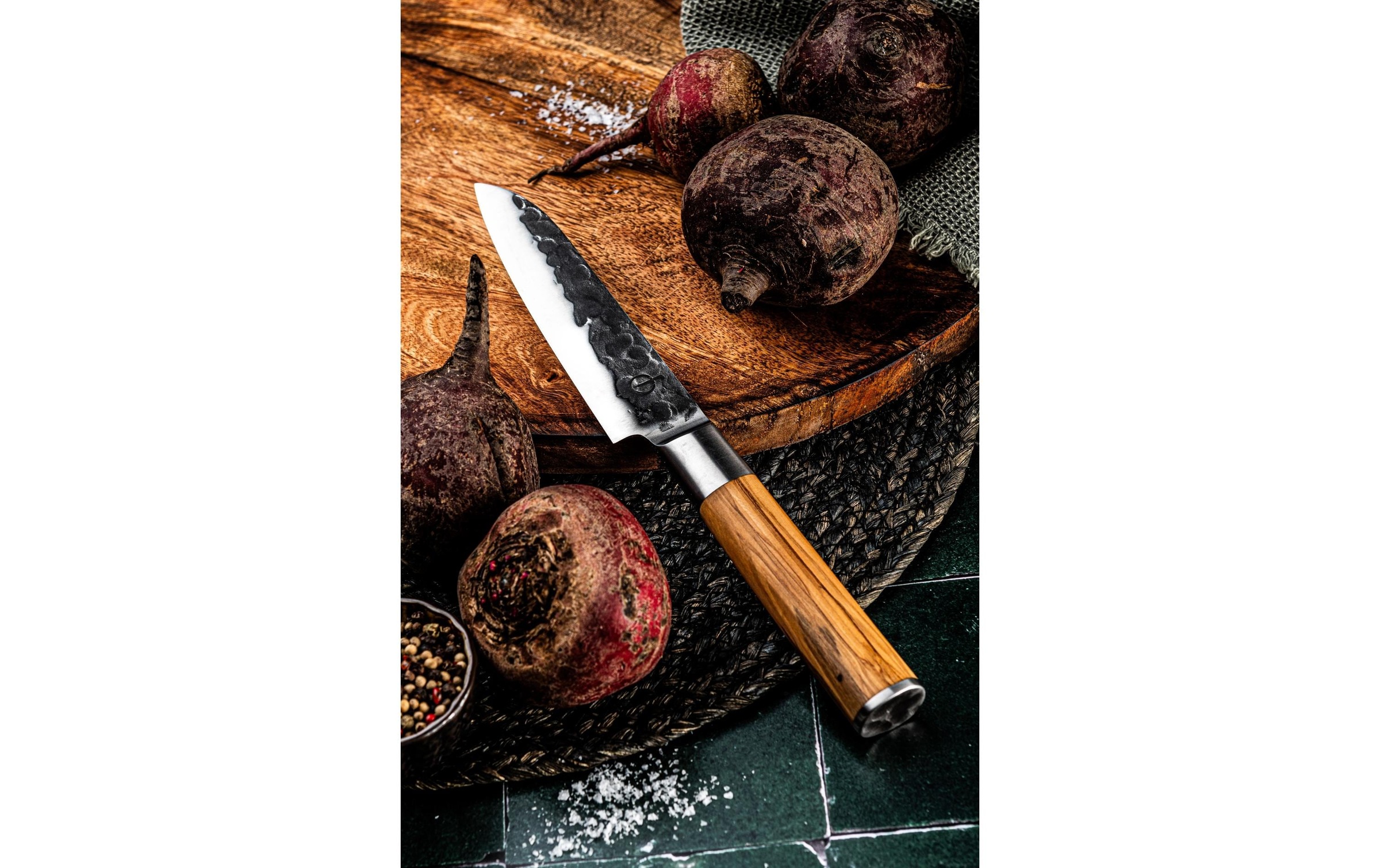   Couteau Santoku »Forged Olive 13 cm«