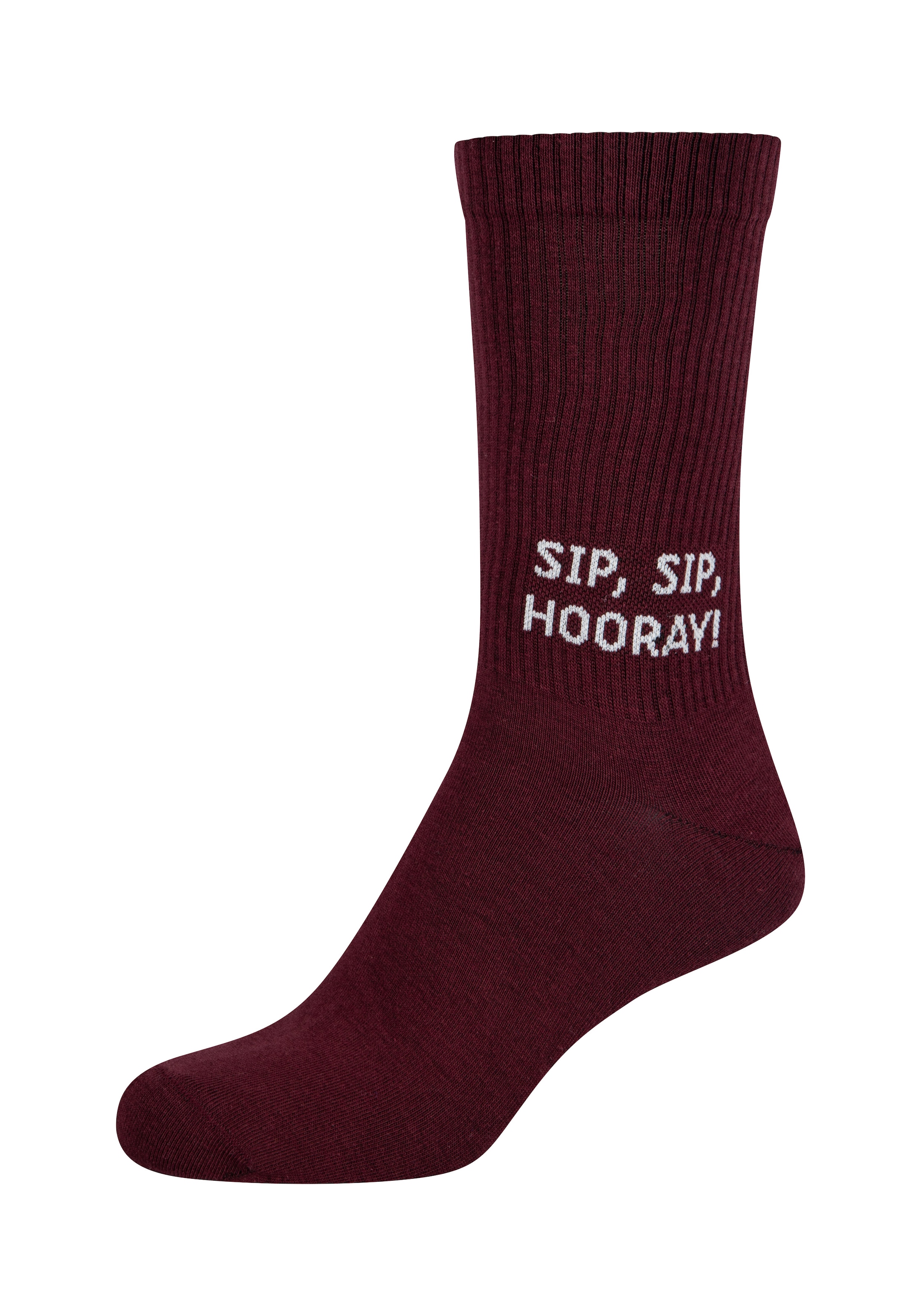 Flip Sox Chaussettes 3 paires,  aus gekämmter Baumwolle, mit feinem Maschenbild