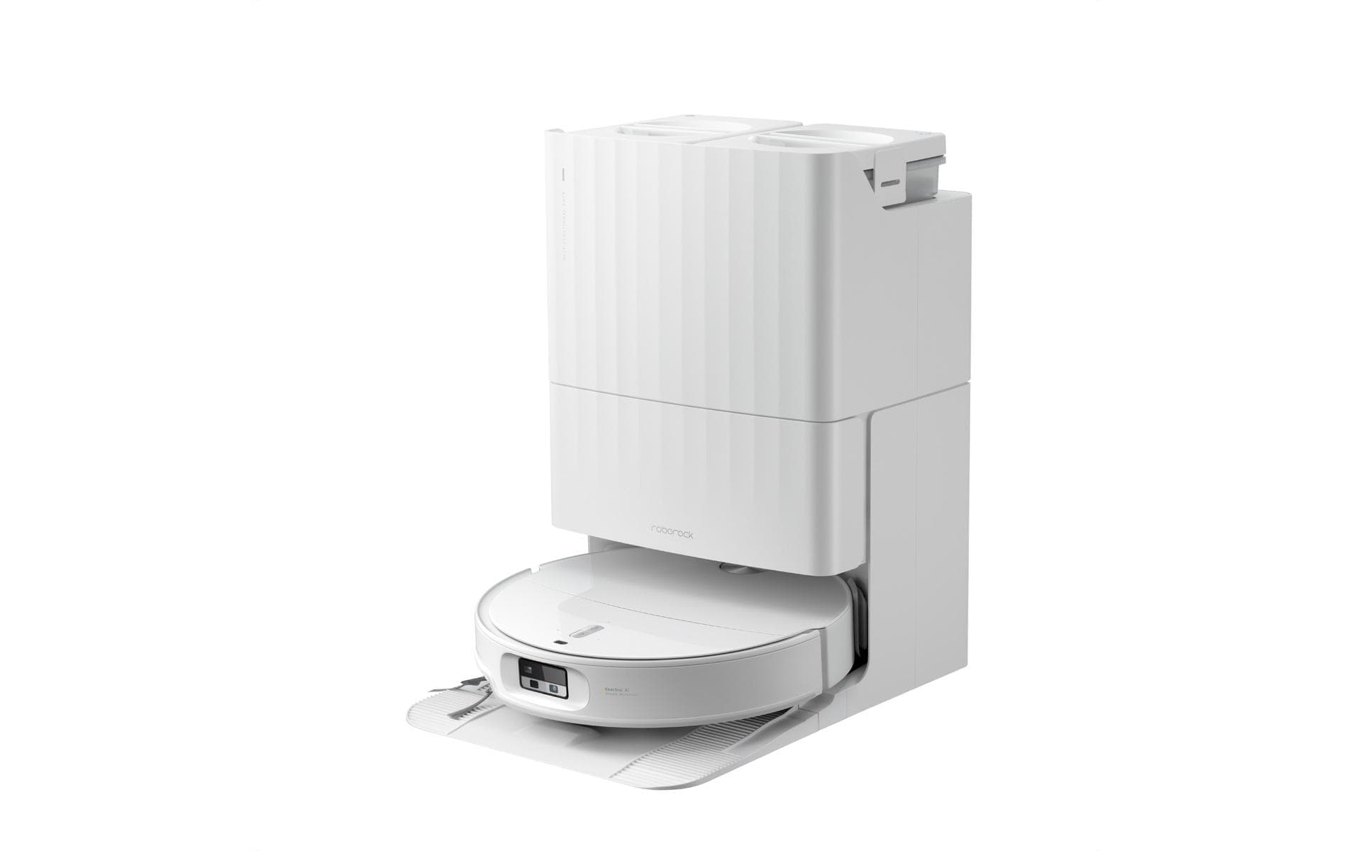 Roborock Robot aspirateur »Qrevo Edge 2X« Aspiration HyperForce 25.000 Pa, station multifonction