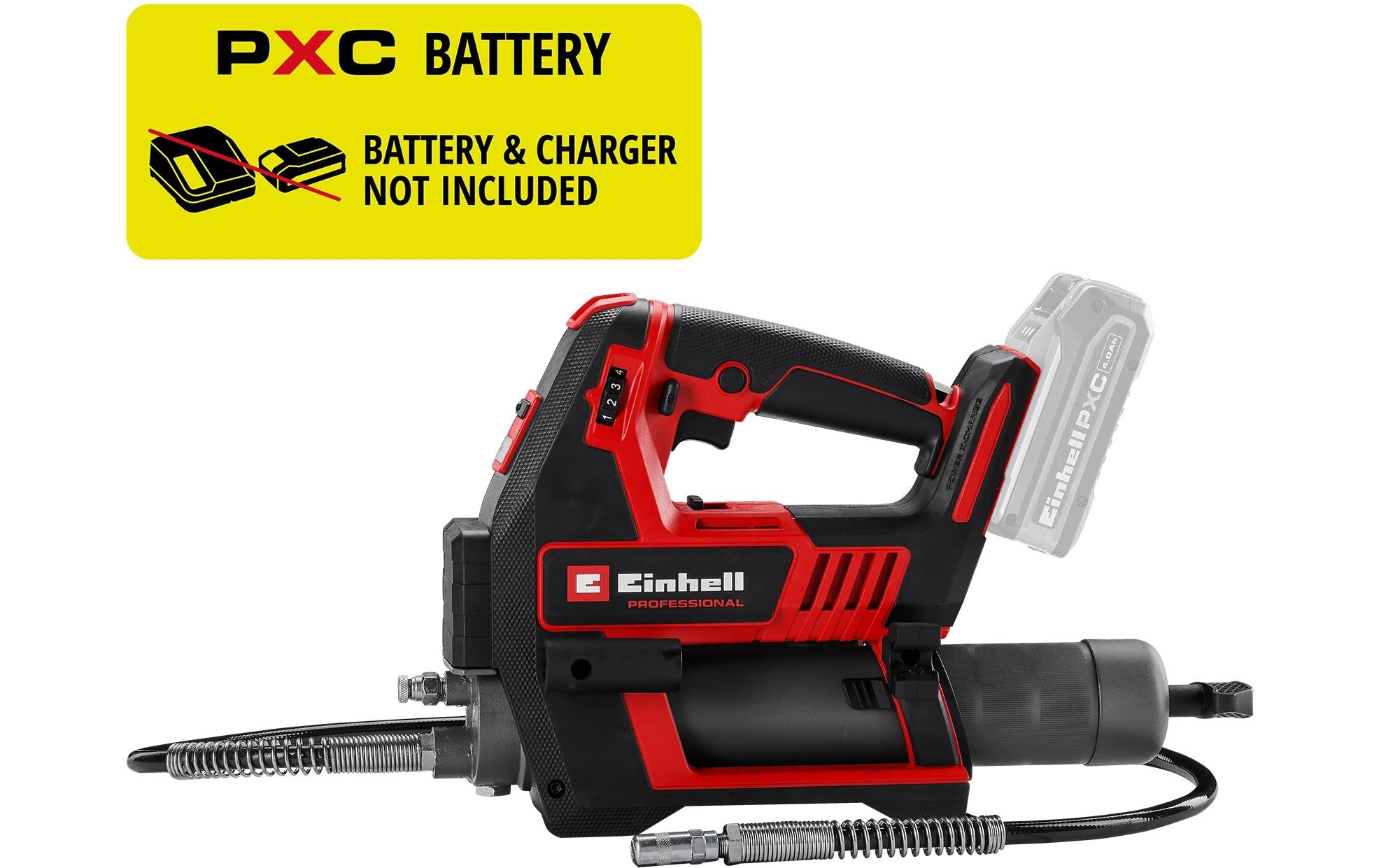 Einhell Akku-Kartuschenpistole »TP-GR 18/690 Li - Solo Akku-Fettpresse« ohne Akku und Ladegerät