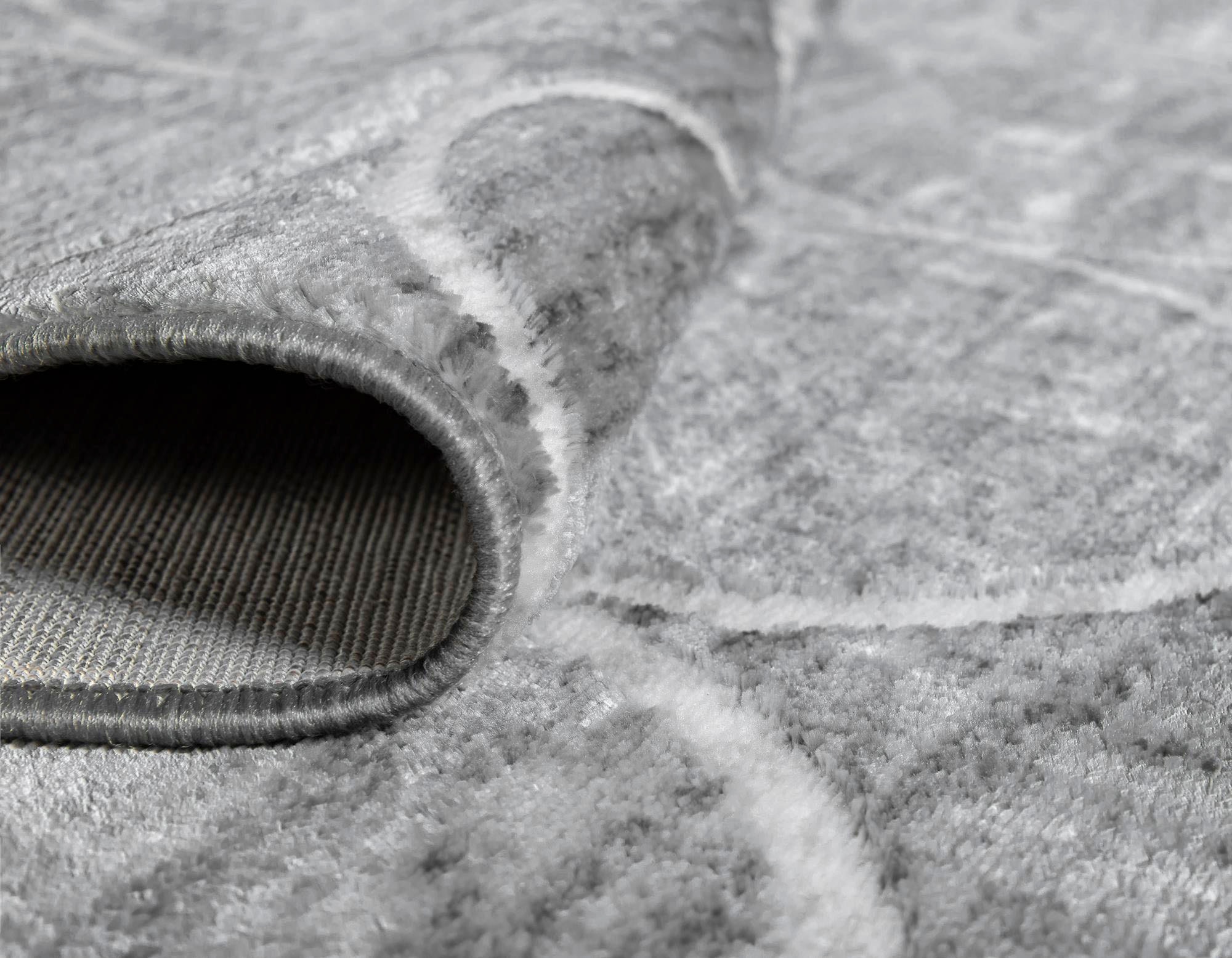 Myflair Möbel & Accessoires Teppich »Titan Trellis, LAGERRÄUMUNG!« rechteckig 13 mm Höhe Kurzflor, gewebt, modernes Design, Motiv Kreise