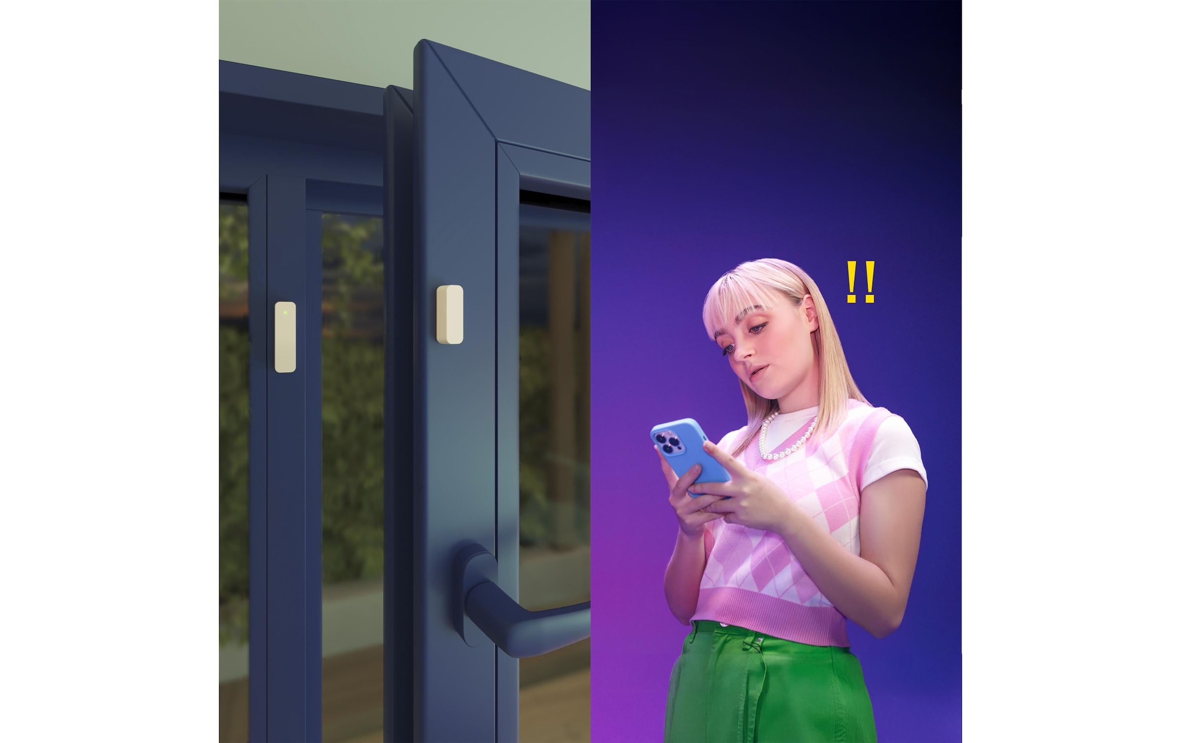 WiZ Capteur de contact intelligent »Doppelpack«