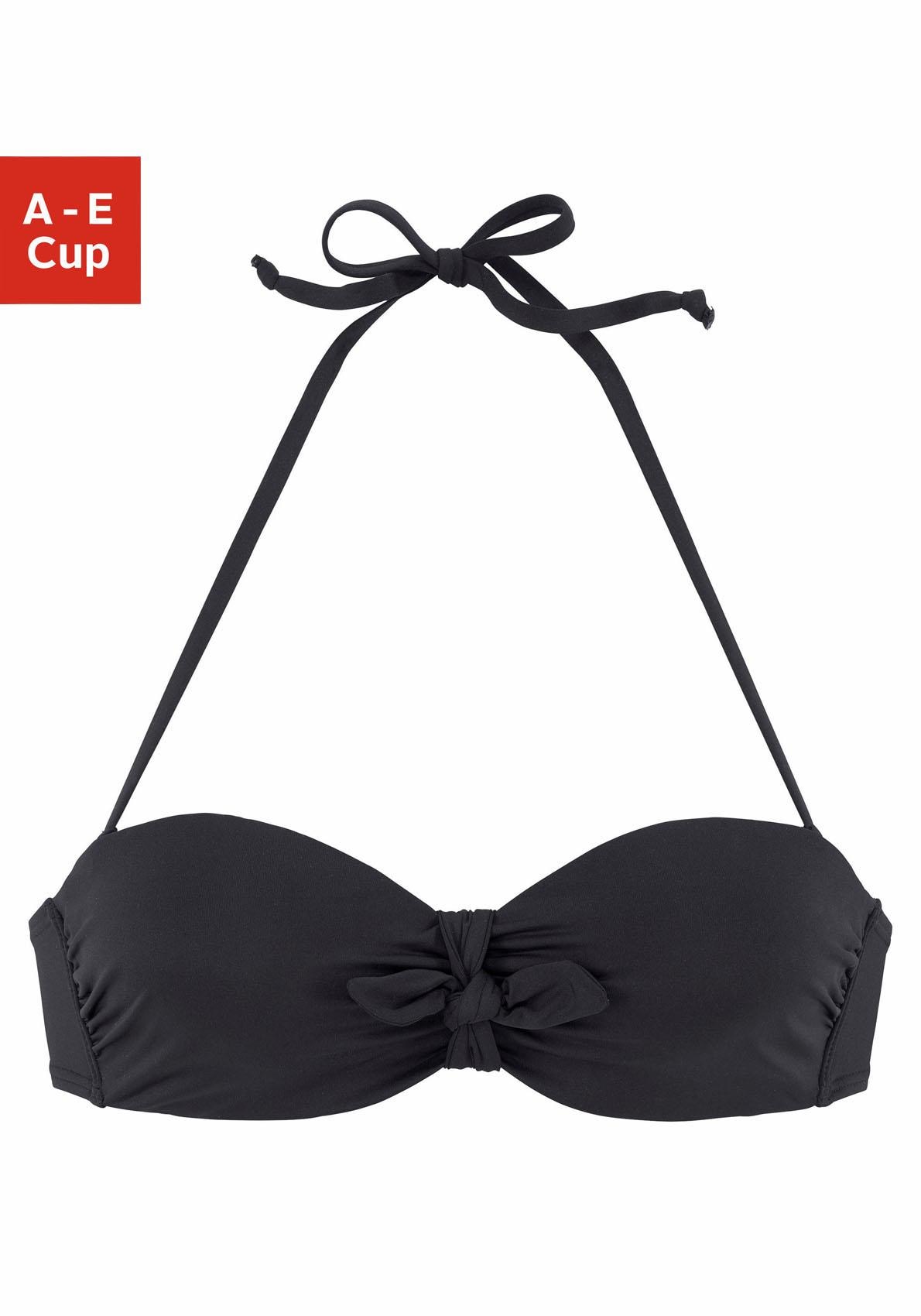 LASCANA Bandeau-Bikini-Top »Lola« Zierschleife vorn