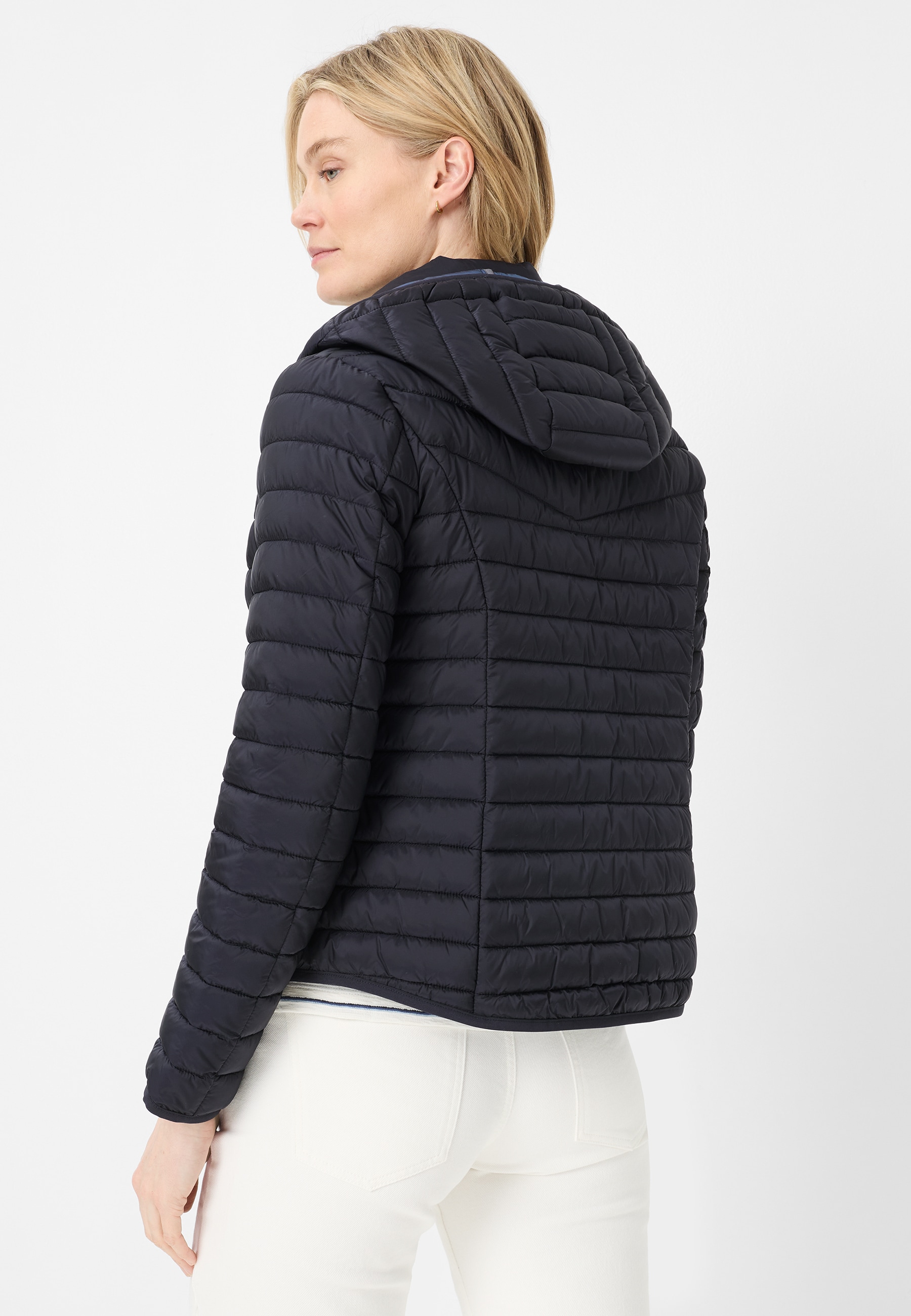 Fuchs Schmitt Steppjacke mit Kapuze abnehmbare Kapuze, Regular Fit, 2-Wegereissverschluss