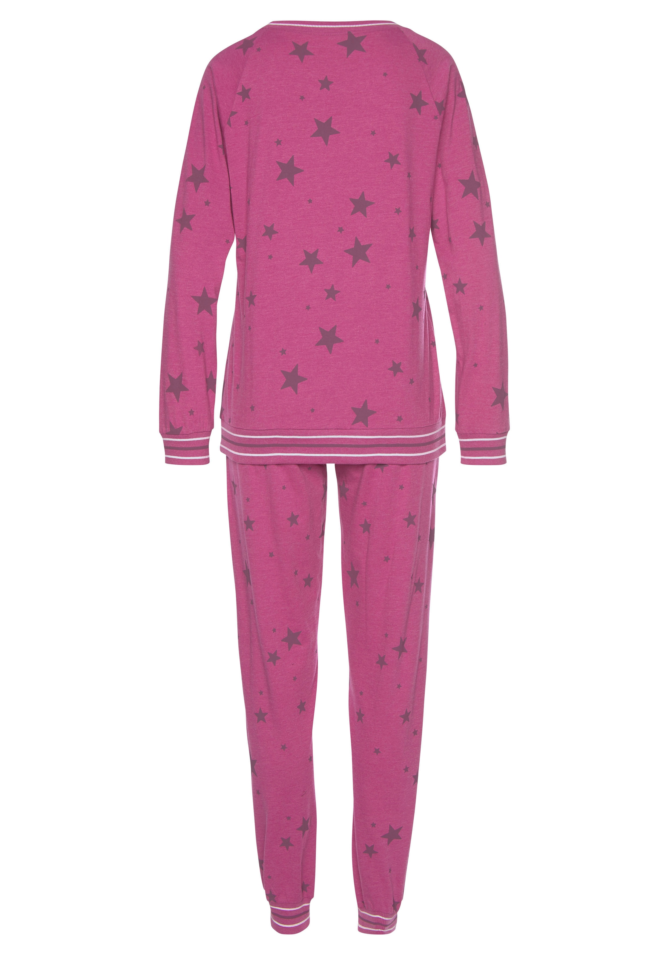 Vivance Dreams Pyjama 2-teilig, 2 tlg. mit Sternedruck