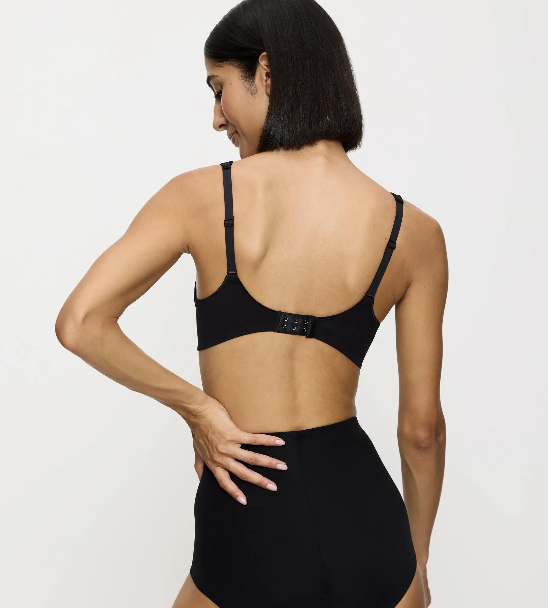 Triumph Soutien-gorge sans armatures »Modern Lace+Cotton« Embouts pointus, maintien ferme sans arceau, respirant, léger