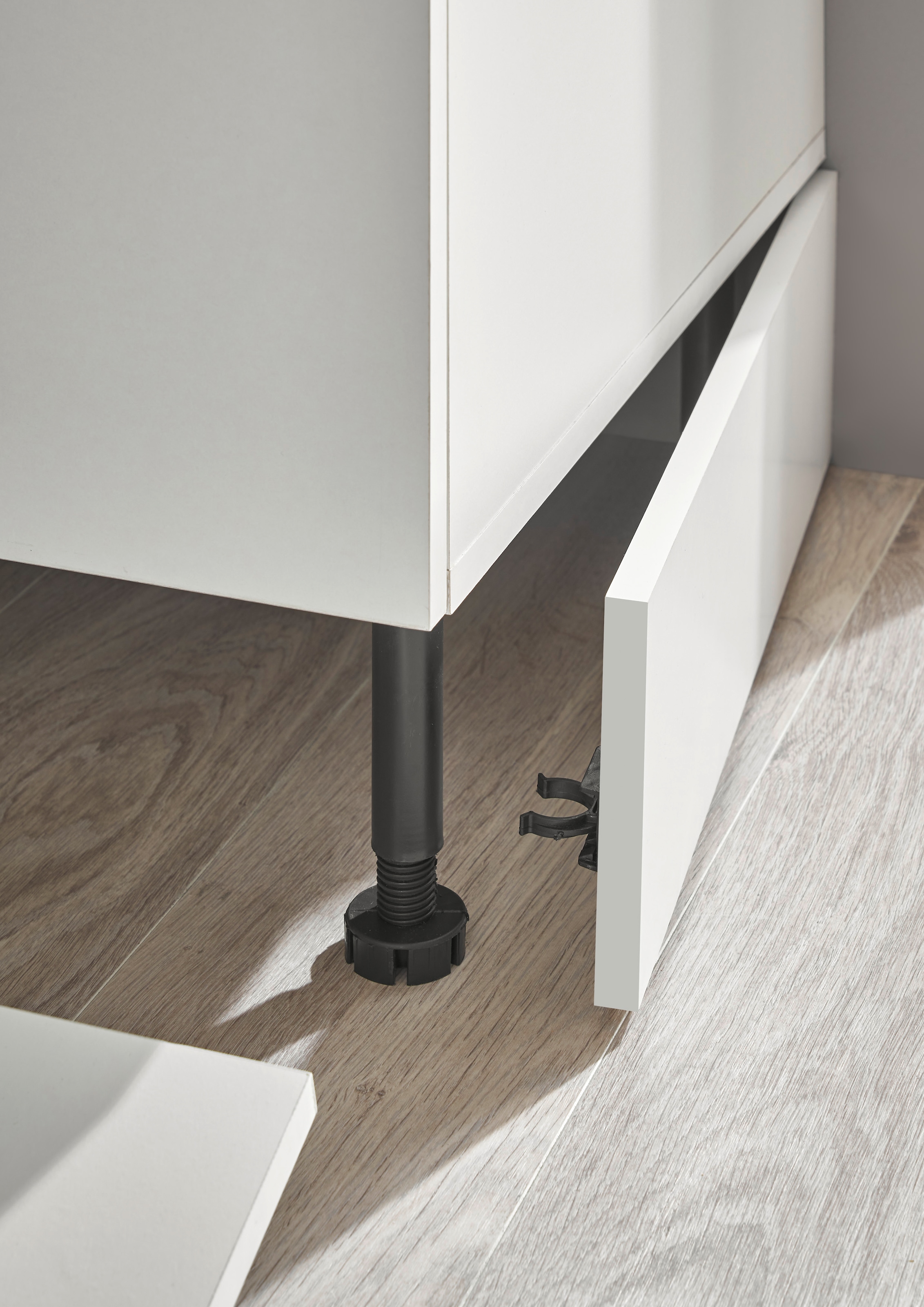 BASIC by Balculina Eckunterschrank »Turin« 1 Stk. tlg. Breite 110 cm, wahlweise in schwarz matt oder weiss matt
