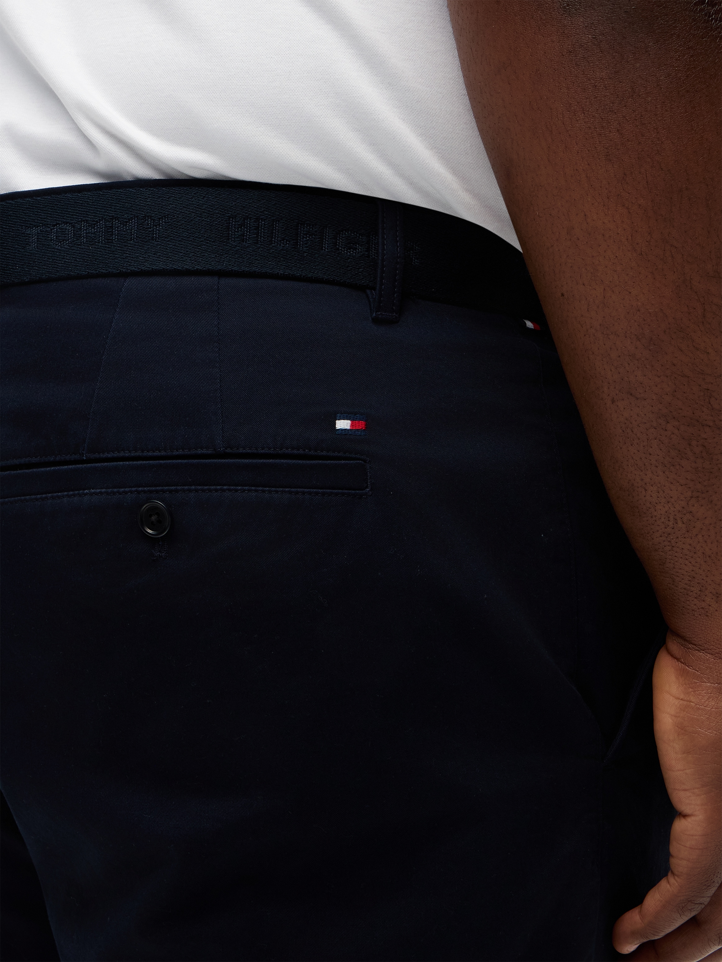 Tommy Hilfiger Big & Tall Chinoshorts »BT-DENTON 9.5 ESS TWILL-B«  Twill, slim fit, Grosse Grössen