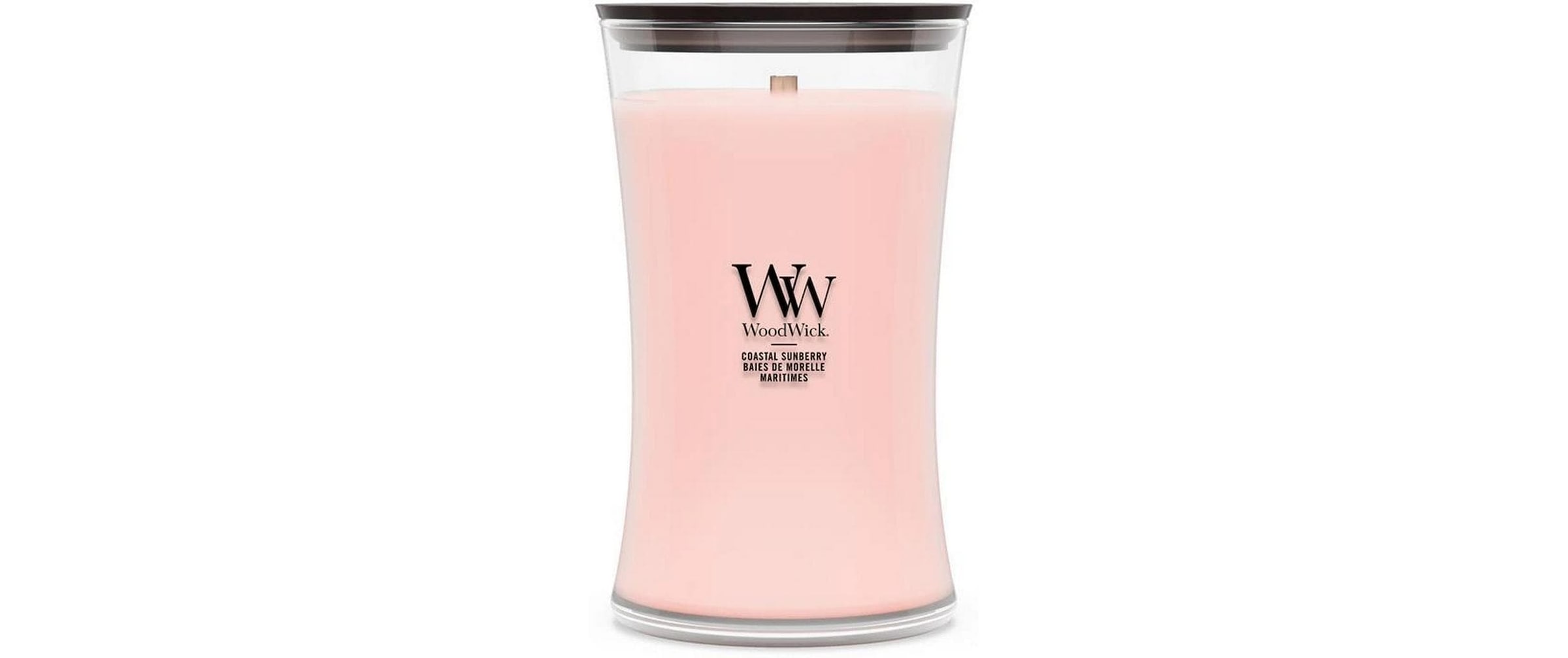 Woodwick Bougie parfumée »Coastal Sunberry Large Jar«