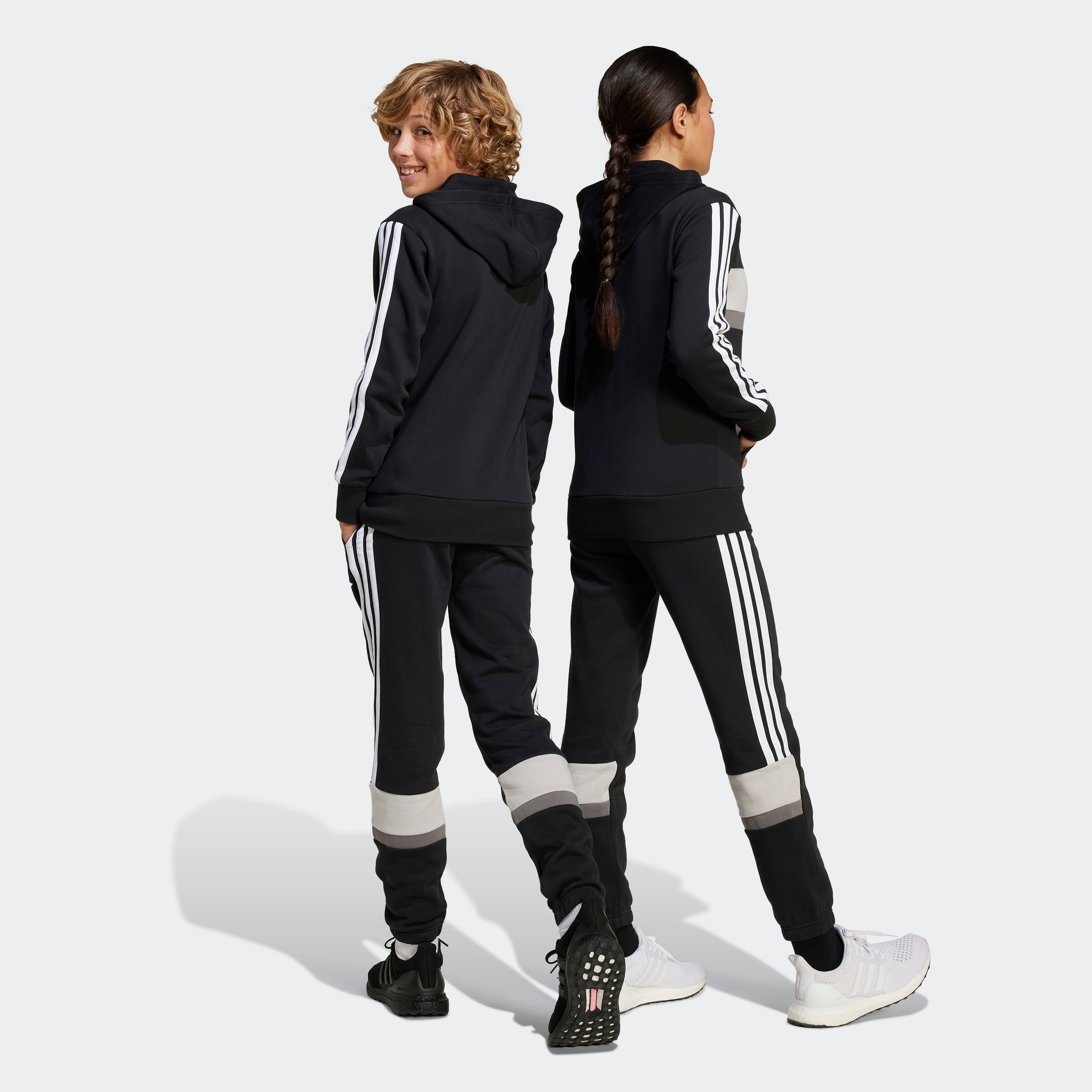 adidas Sportswear Pantalon de sport »J 3S TIB FL PT«  pour enfants, avec élastique, en coton et polyester
