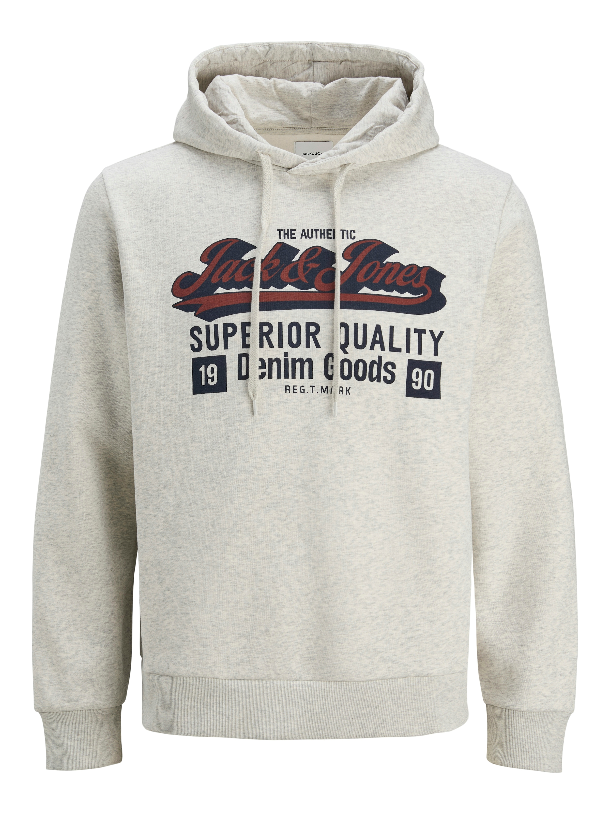 Jack & Jones Sweat à capuche »JJELOGO SWEAT HOOD 2 COL 25/26 NOOS«, mit stylischem Print
