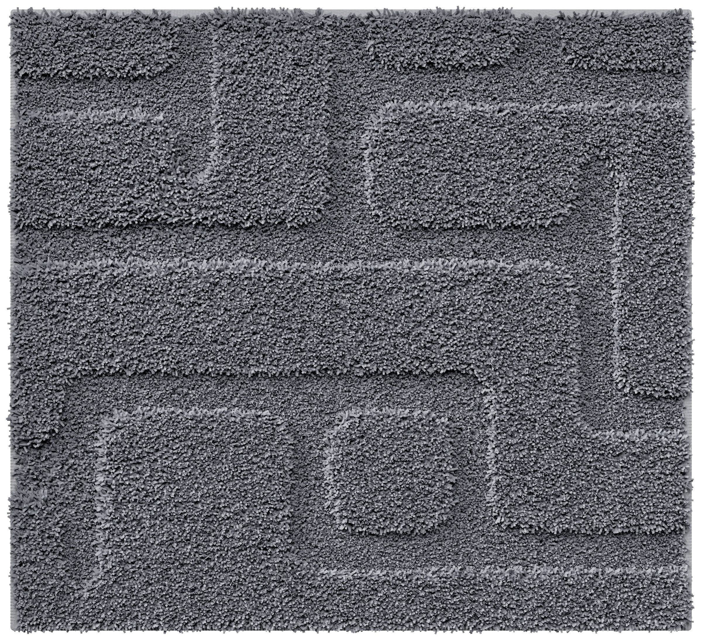 Grund Tapis de bain »Riana, Badvorleger, Badezimmer Teppich, sehr weich« Höhe 20 mm Modernes Design mit Linien in Hoch-Tief-Struktur, Made in Europe