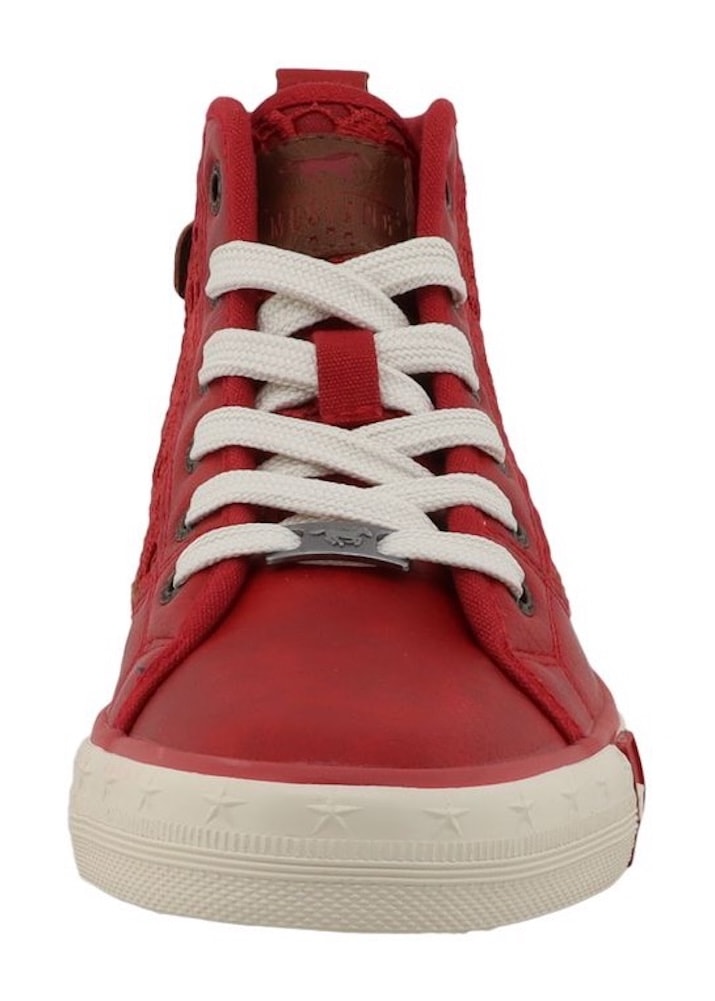 Mustang Shoes Sneakers »Winona«  bottines à lacets, baskets montantes avec broderie florale