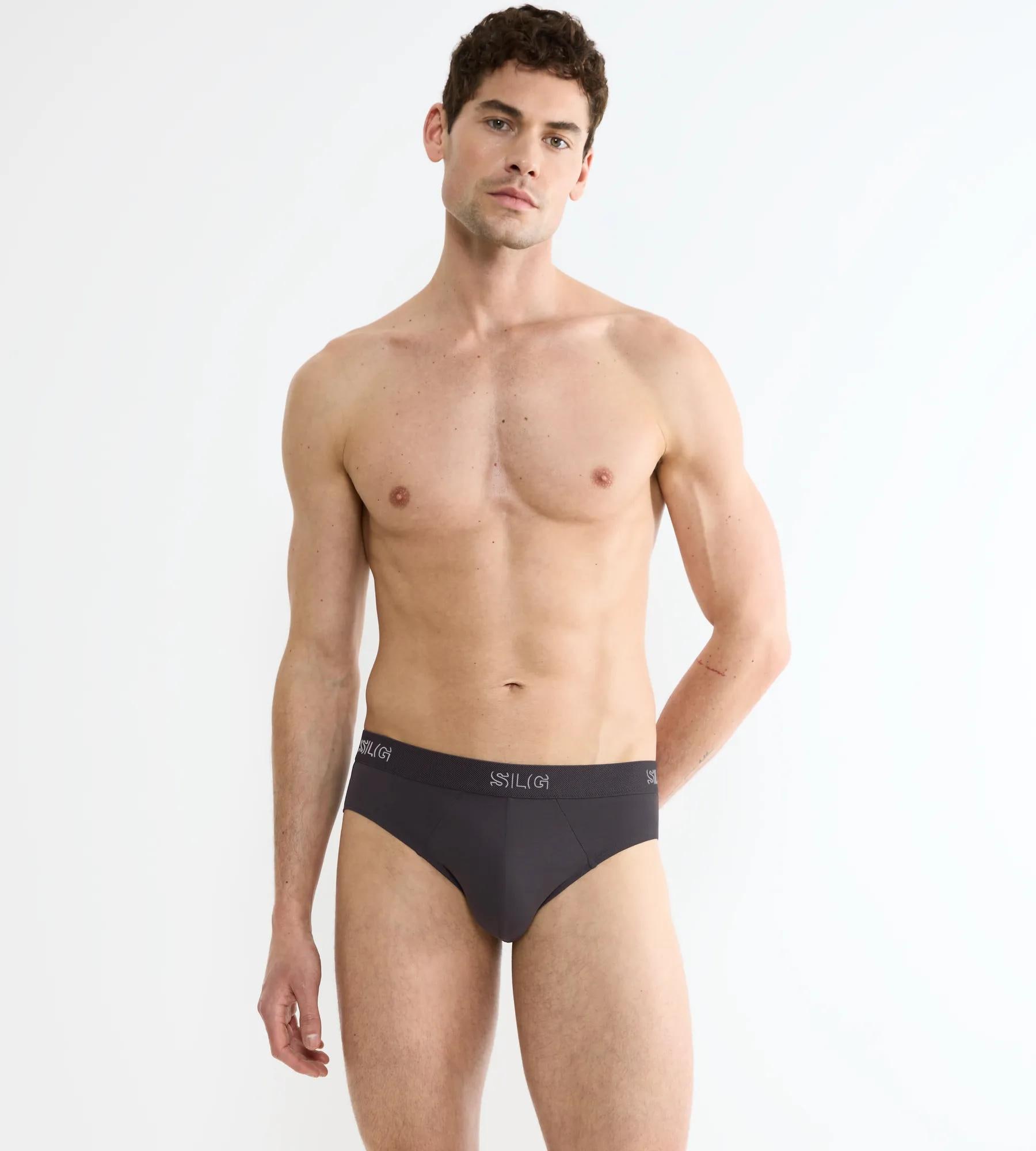 sloggi Slip »SLG Base« sans braguette, moderne, ceinture logo, mélange coton