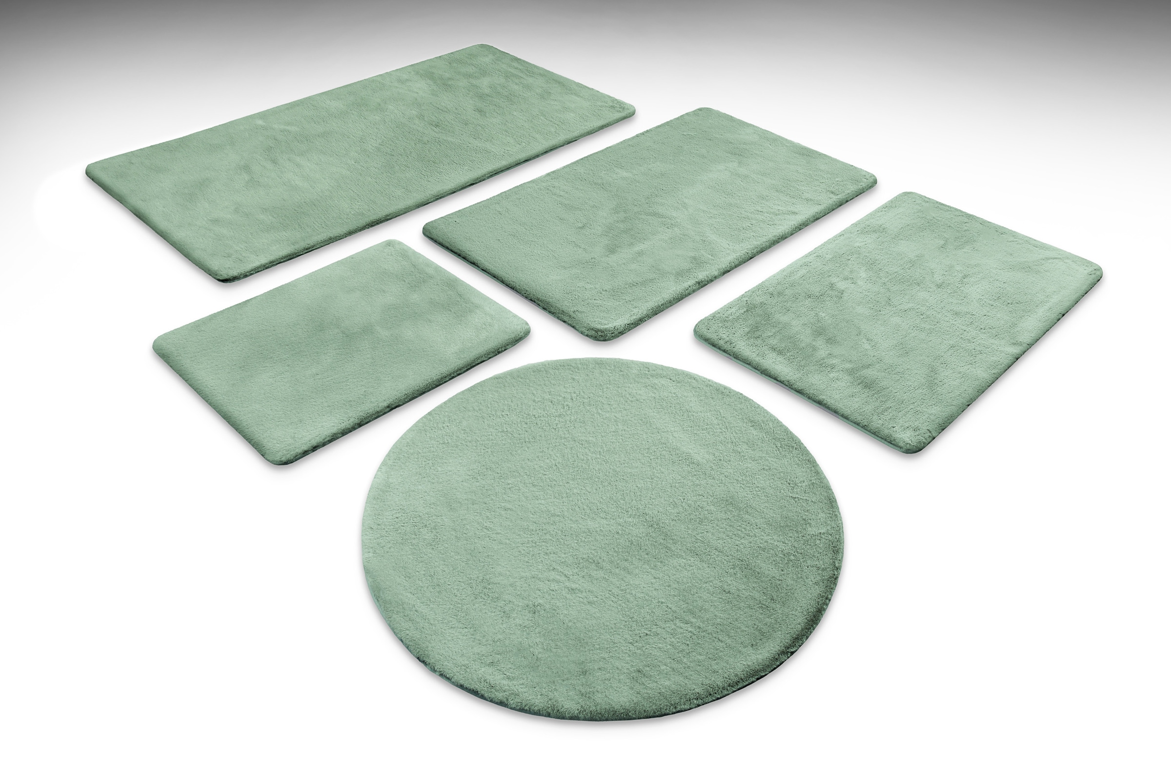 Wecon home Basics Tapis de bain »Emil« Höhe 25 mm waschbar, rutschfest, strapazierfähig, pflegeleicht und super weich