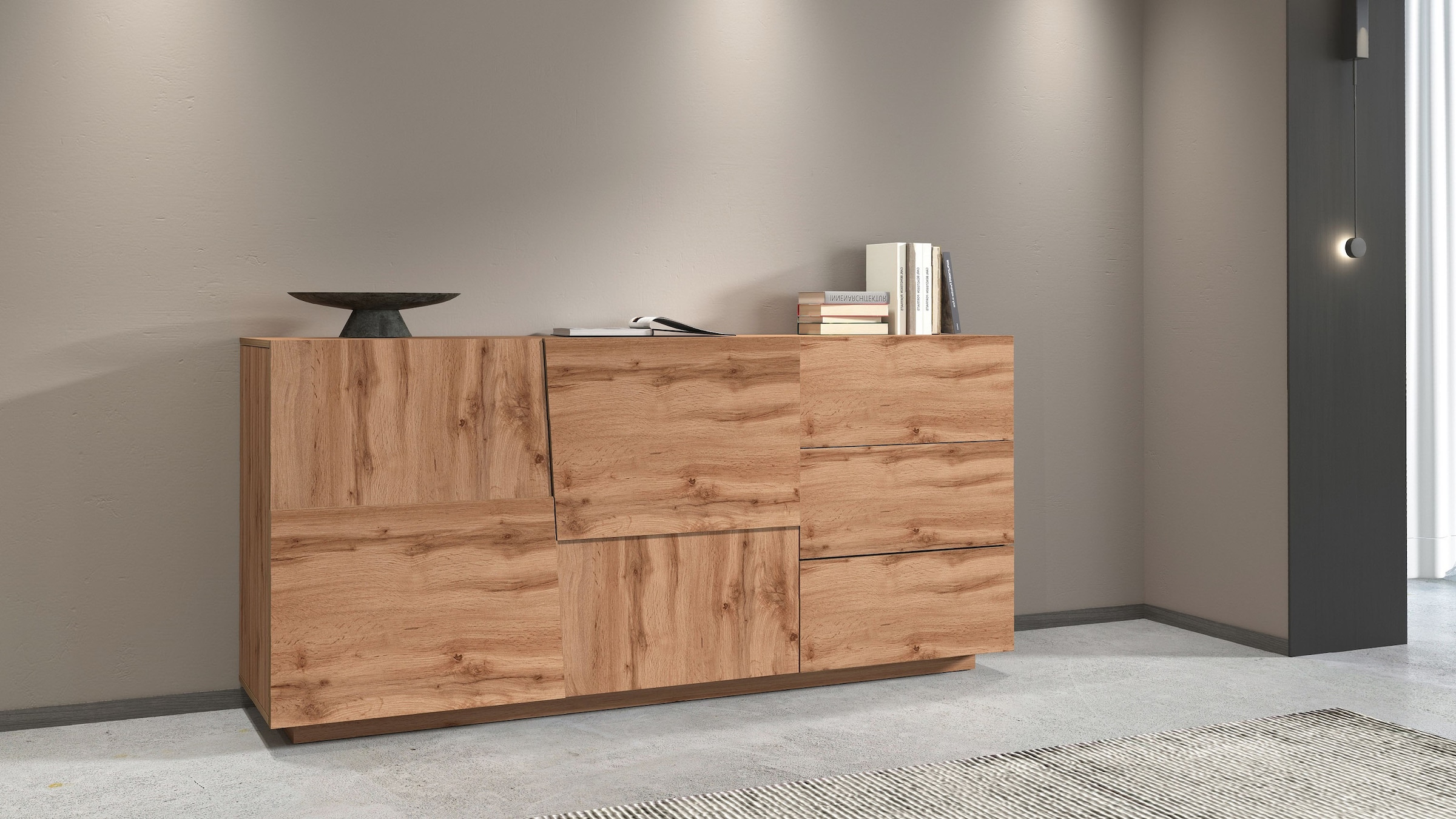 Home affaire Sideboard »Pongo« 1 cuis tlg.