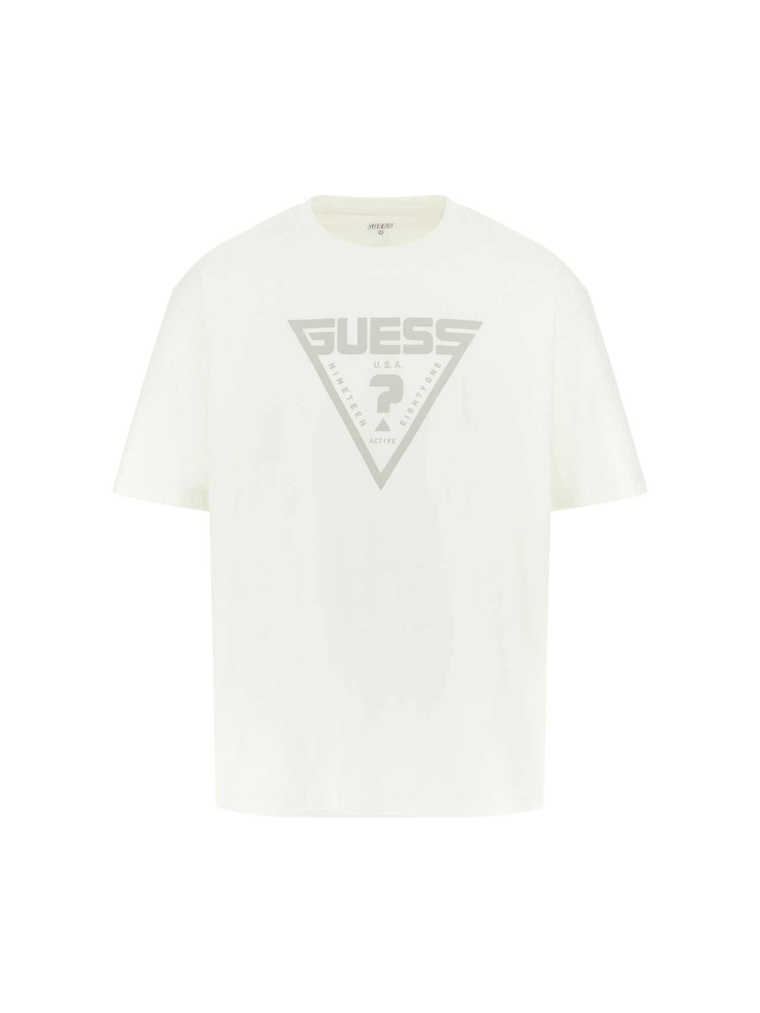 Guess T-shirt »AZHA« Rundhalsausschnitt, Regular Fit, Logodruck