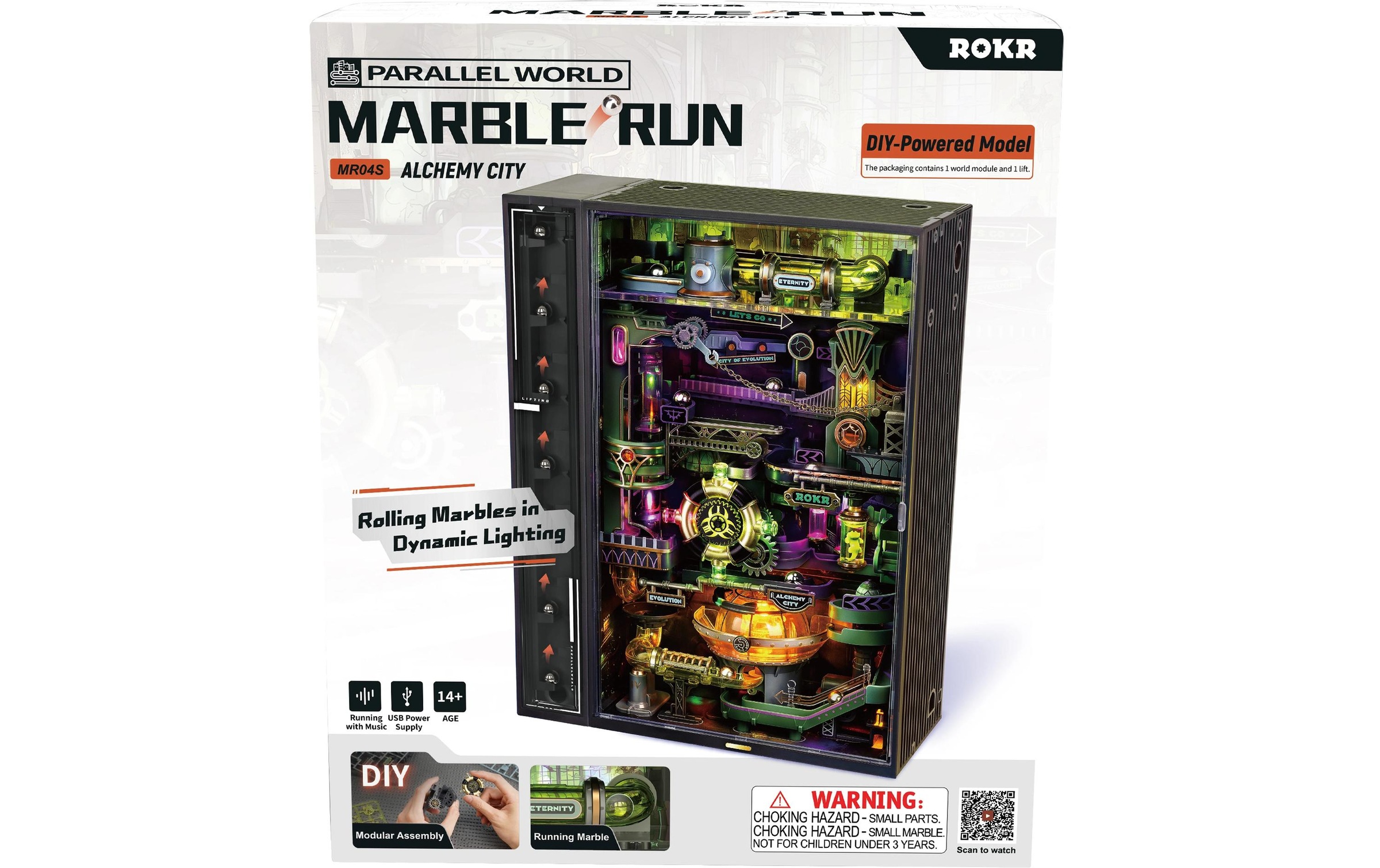   Modellbausatz »Rolife Alchemy City Mechanischer Holzmodellbausatz« 247 Stk. tlg.