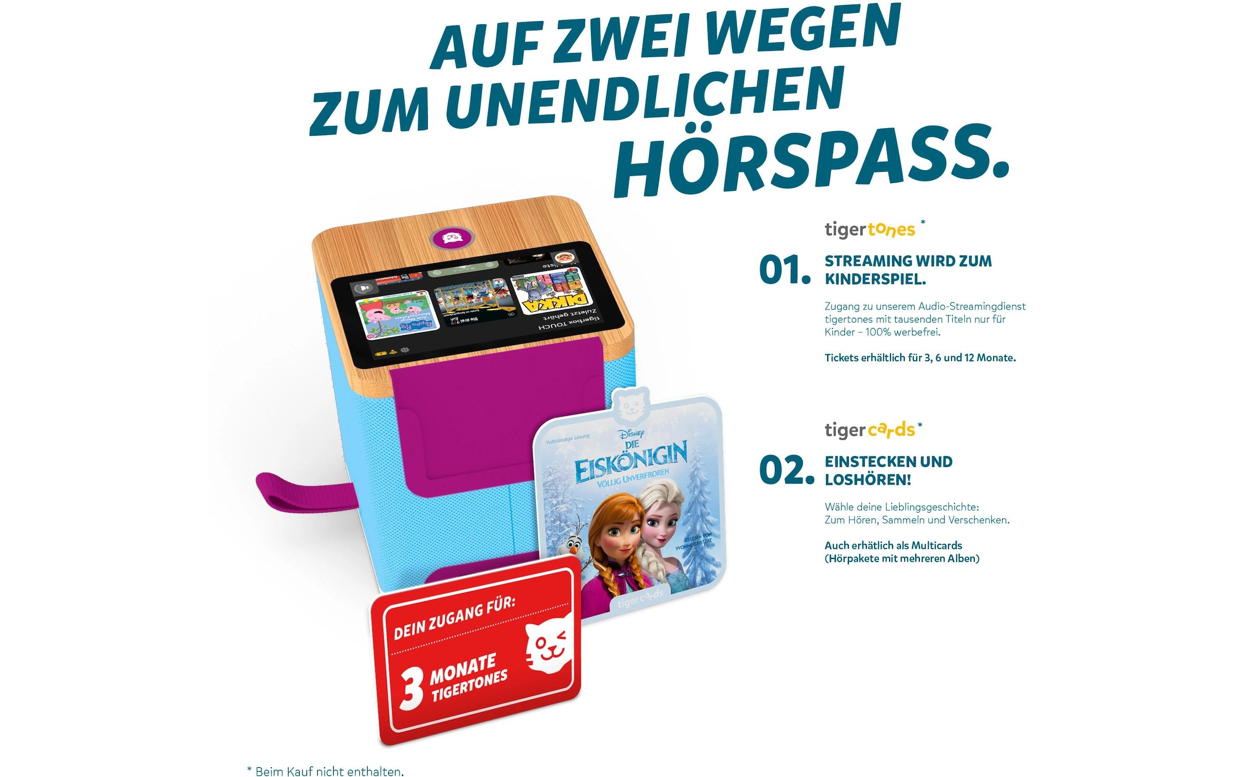 TigerMedia Hörspielfigur »Tigerbox Touch Plus Swiss Edition« Hörspiel-Box mit Touchdisplay
