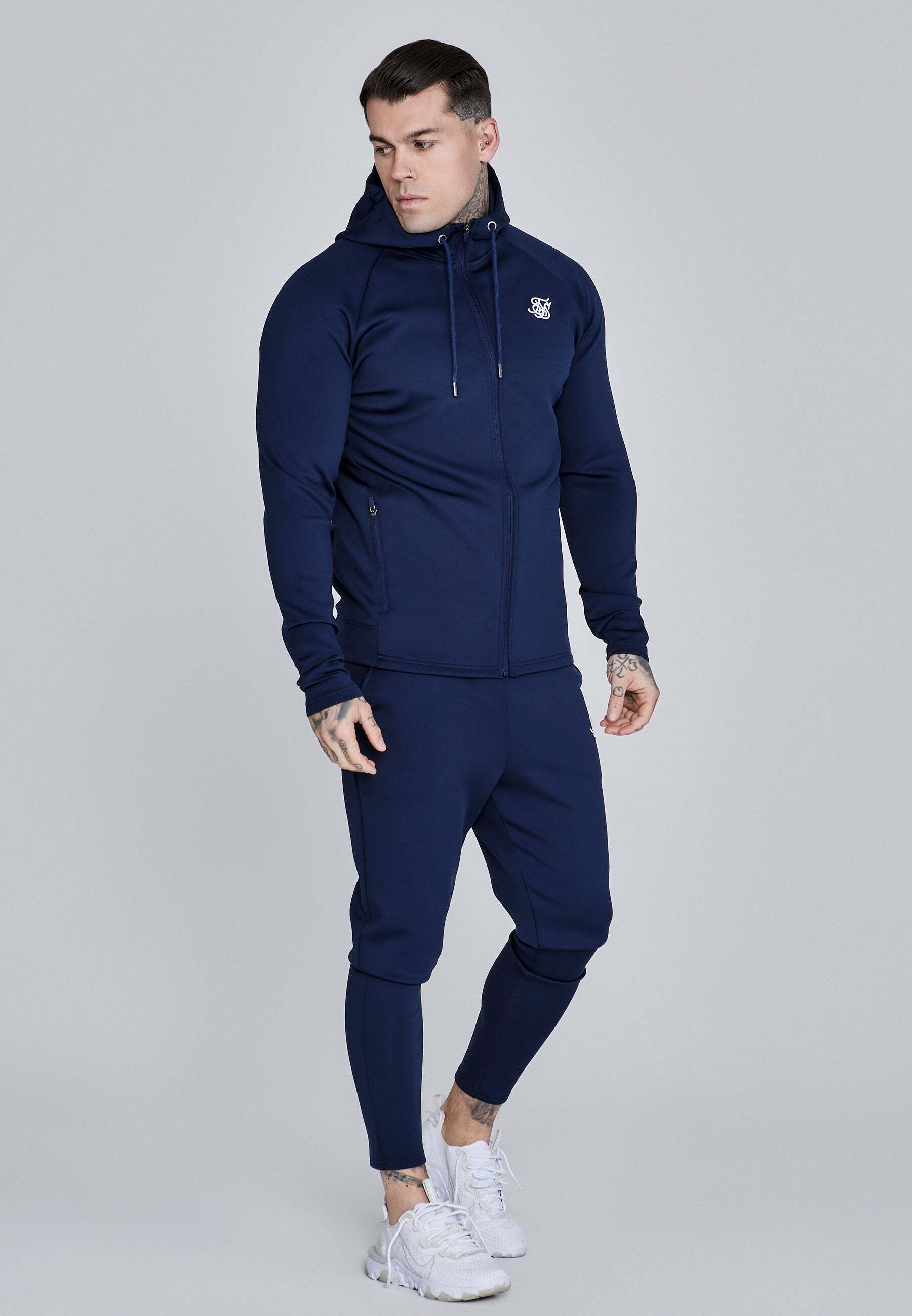 Siksilk Sweatjacke »Siksilk Sweatjacke Essentials Poly FullZip Hoodie«