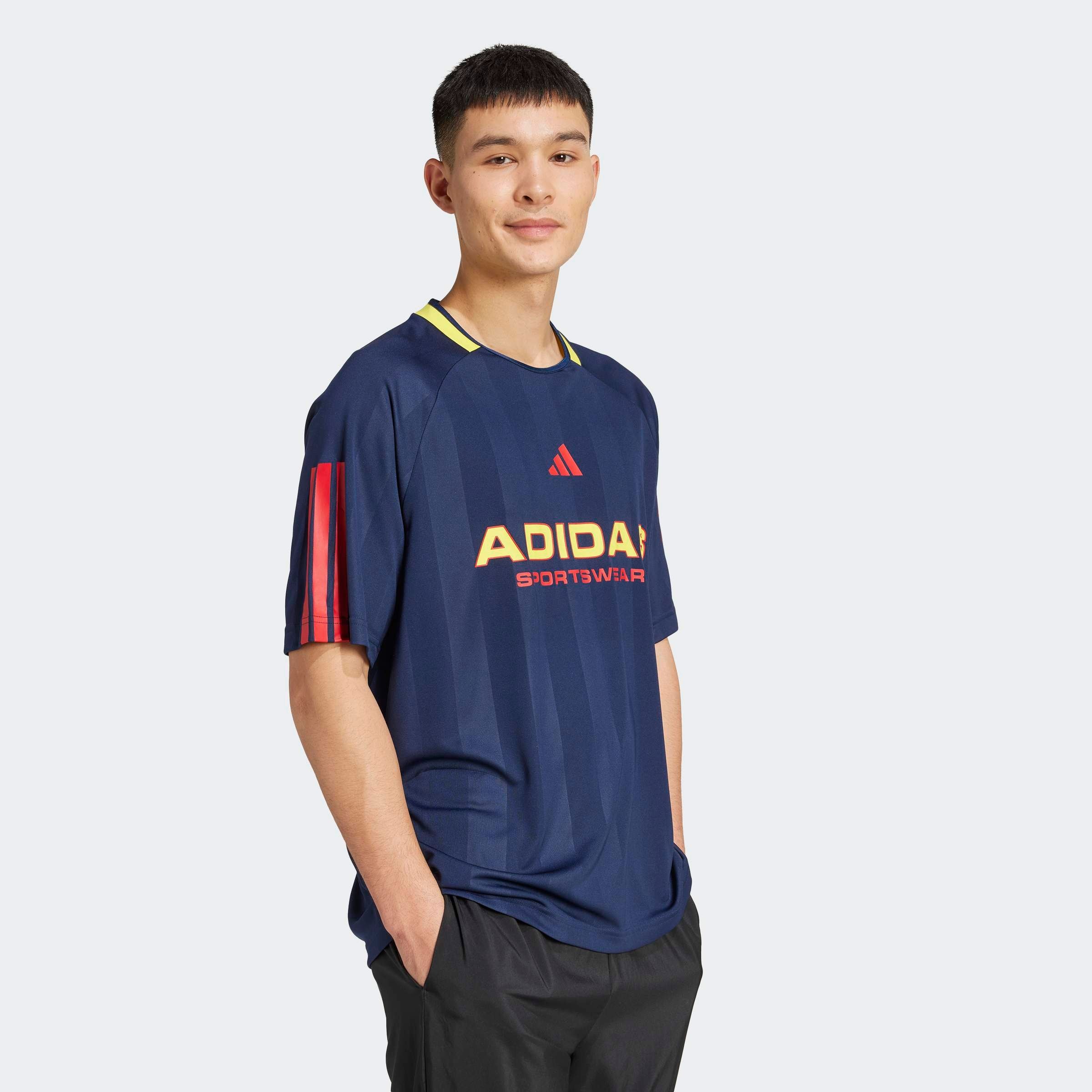 adidas Sportswear T-shirt »HOUSE OF TIRO NATIONS PACK TRIKOT« sportlicher Stil, ohne Verschluss, aus Polyester, pflegeleicht