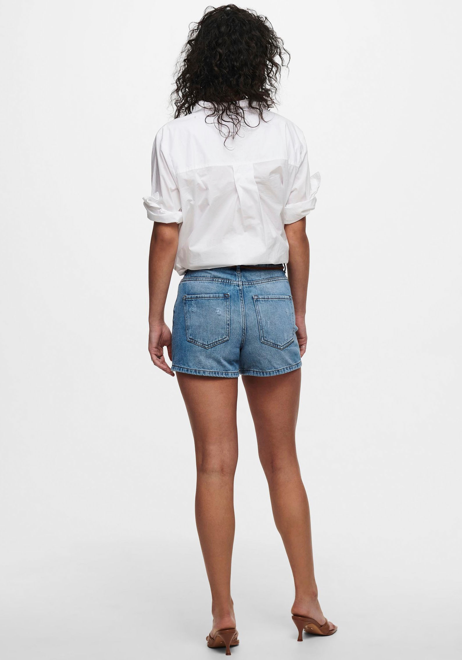 ONLY Jeansshorts »ONLKELLY HW SHORTS DNM AZG017«