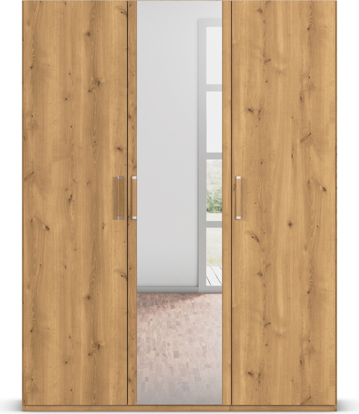 rauch Armoire à portes battantes »Kleiderschrank Schrank Garderobe Schlafzimmerschrank EVELYN« Disponible en 2 hauteurs 197 ou 210 cm, fonction SOFT-CLOSE incluse,  au style élégant, beaucoup de rangement 3 largeurs et 2 hauteurs MADE IN GERMANY